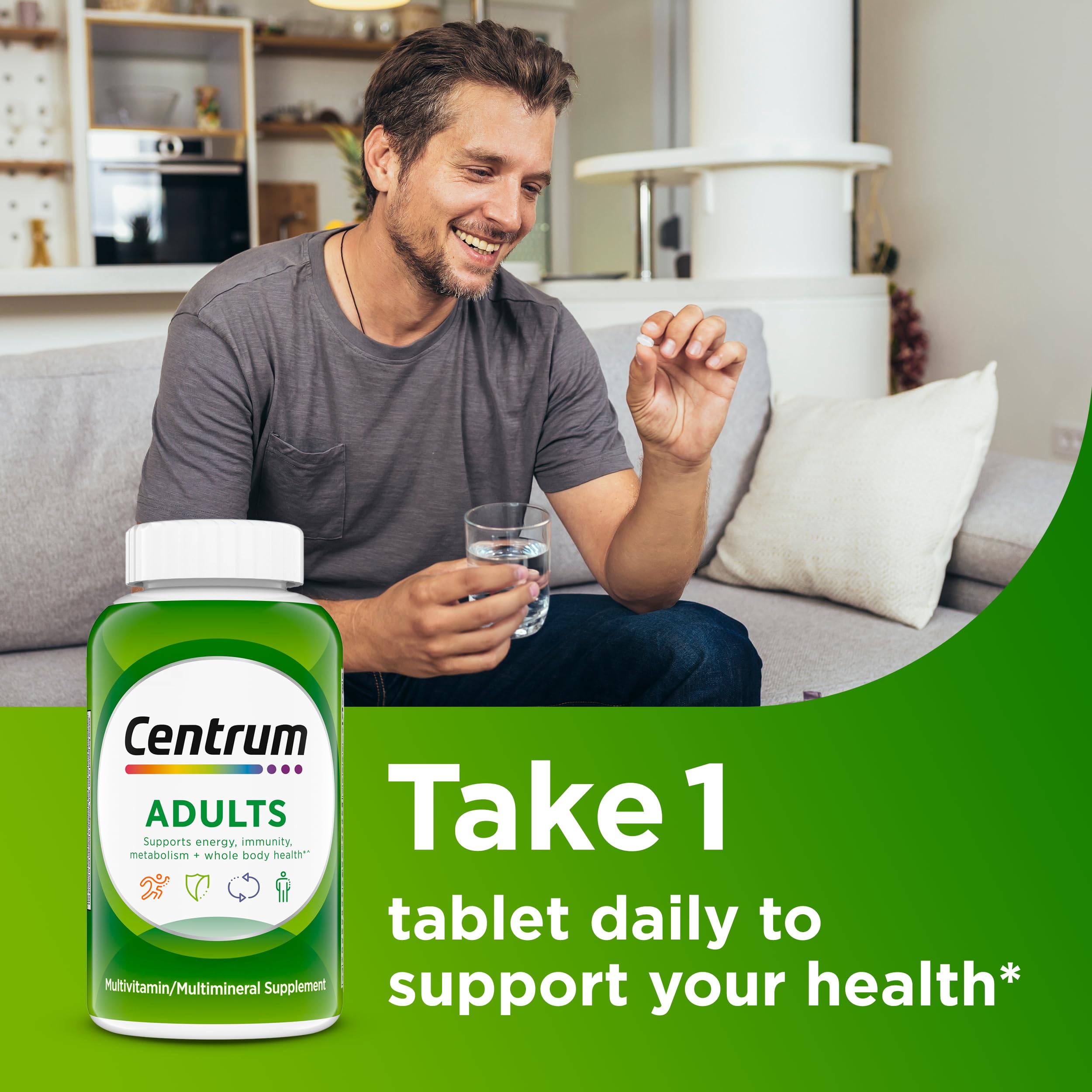 Centrum Adult Multivitamin/Multimineral Supplement with Antioxidants, Zinc, Vitamin D3 and B Vitamins, Gluten Free Centrum buy supplements canada