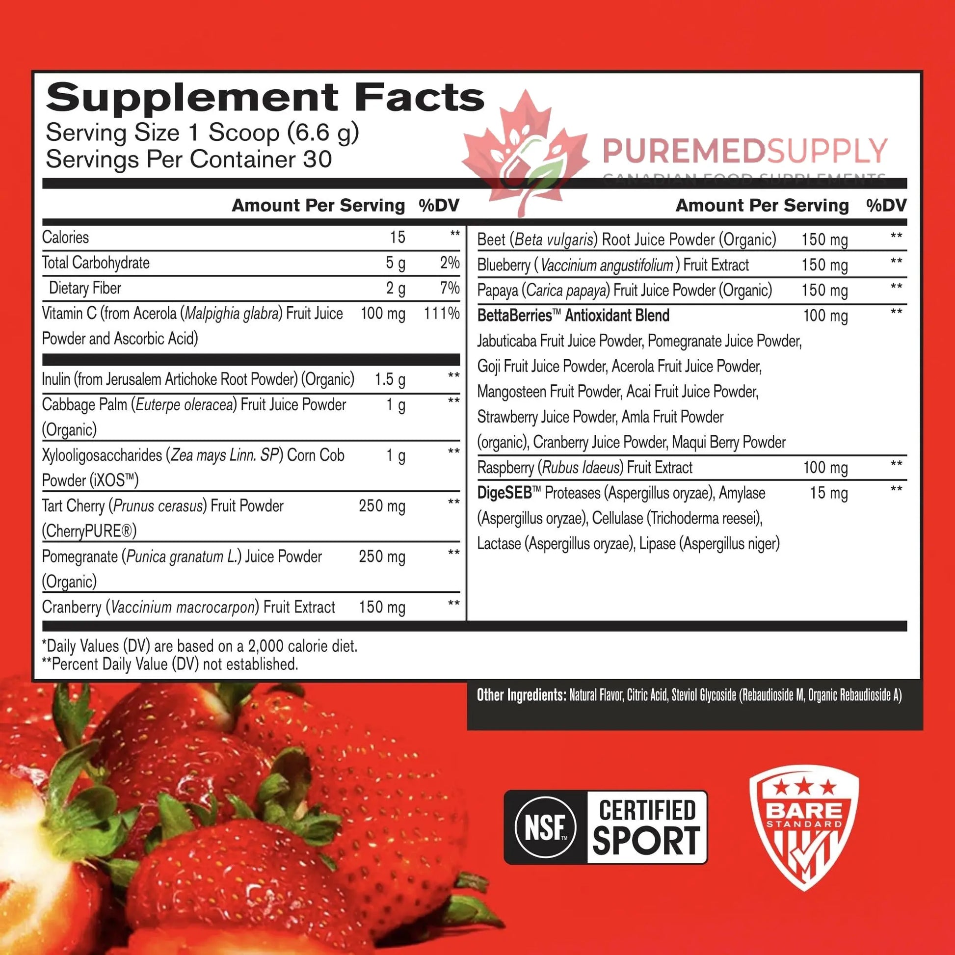 BARE PERFORMANCE NUTRITION BPN Health & Wellness Bundle, Strong Reds, Strong Greens Lemon, Strong Joints BARE PERFORMANCE NUTRITION buy supplements canada