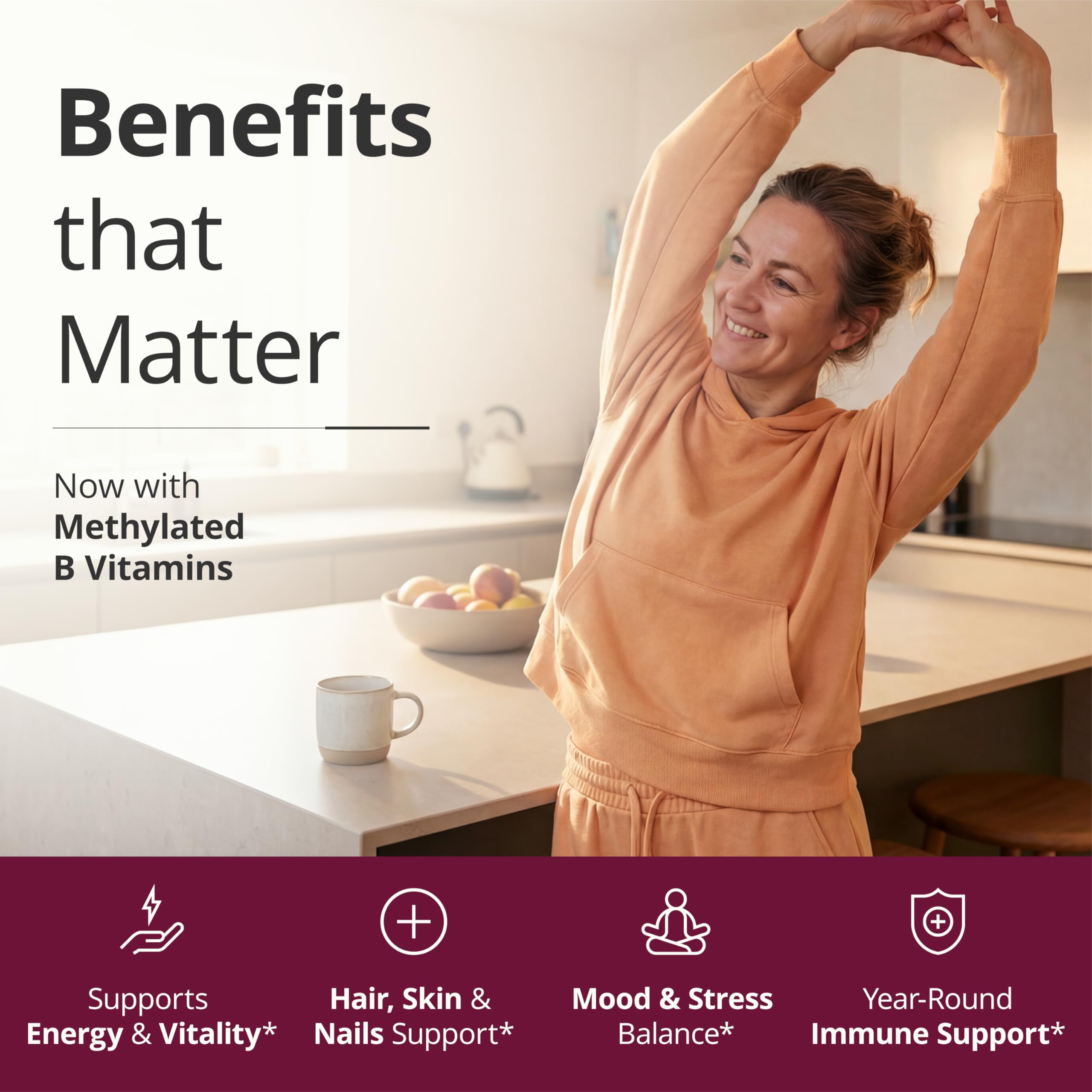 Multivitamin for Women with Methylated Vitamins and Chelated Minerals for Energy, Focus and Immune Health Vimerson Health buy supplements canada