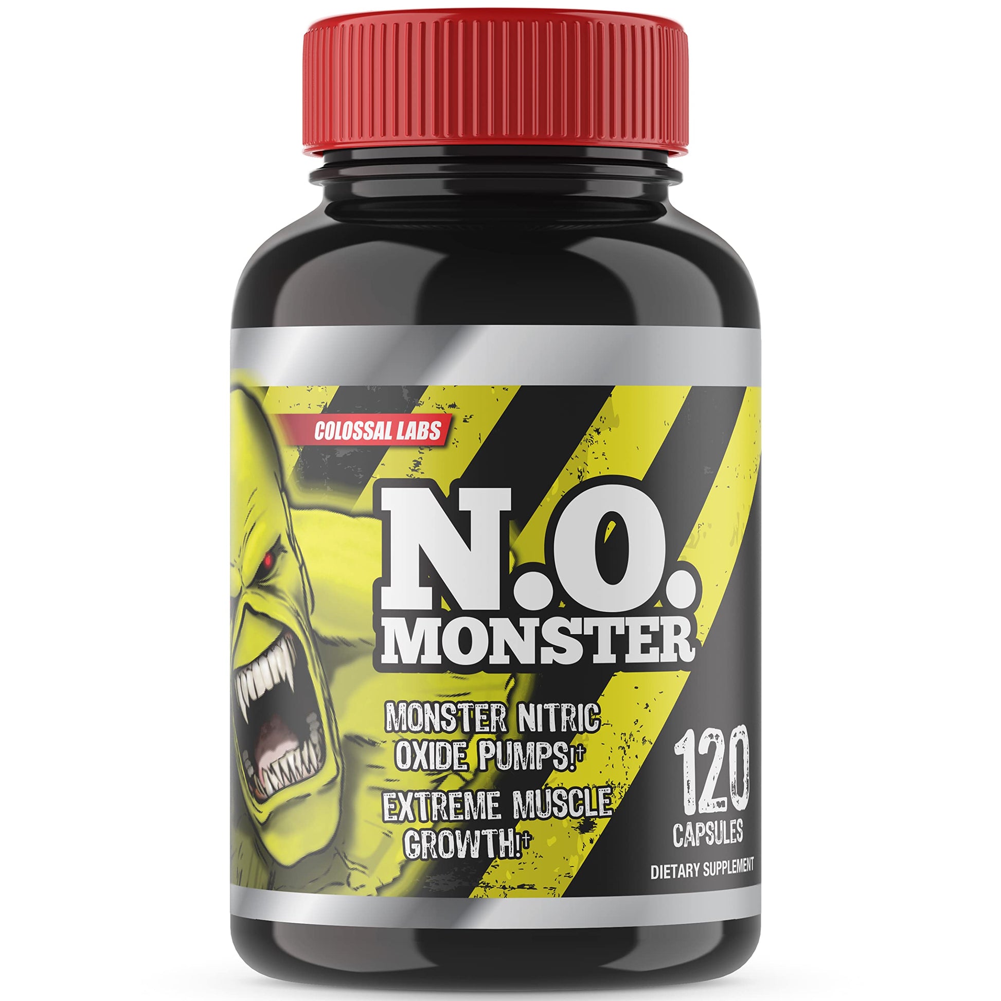 Colossal Labs Nitric Oxide Booster with L-Arginine, Extreme Pumps to Build Strength Goliath Labs buy supplements canada