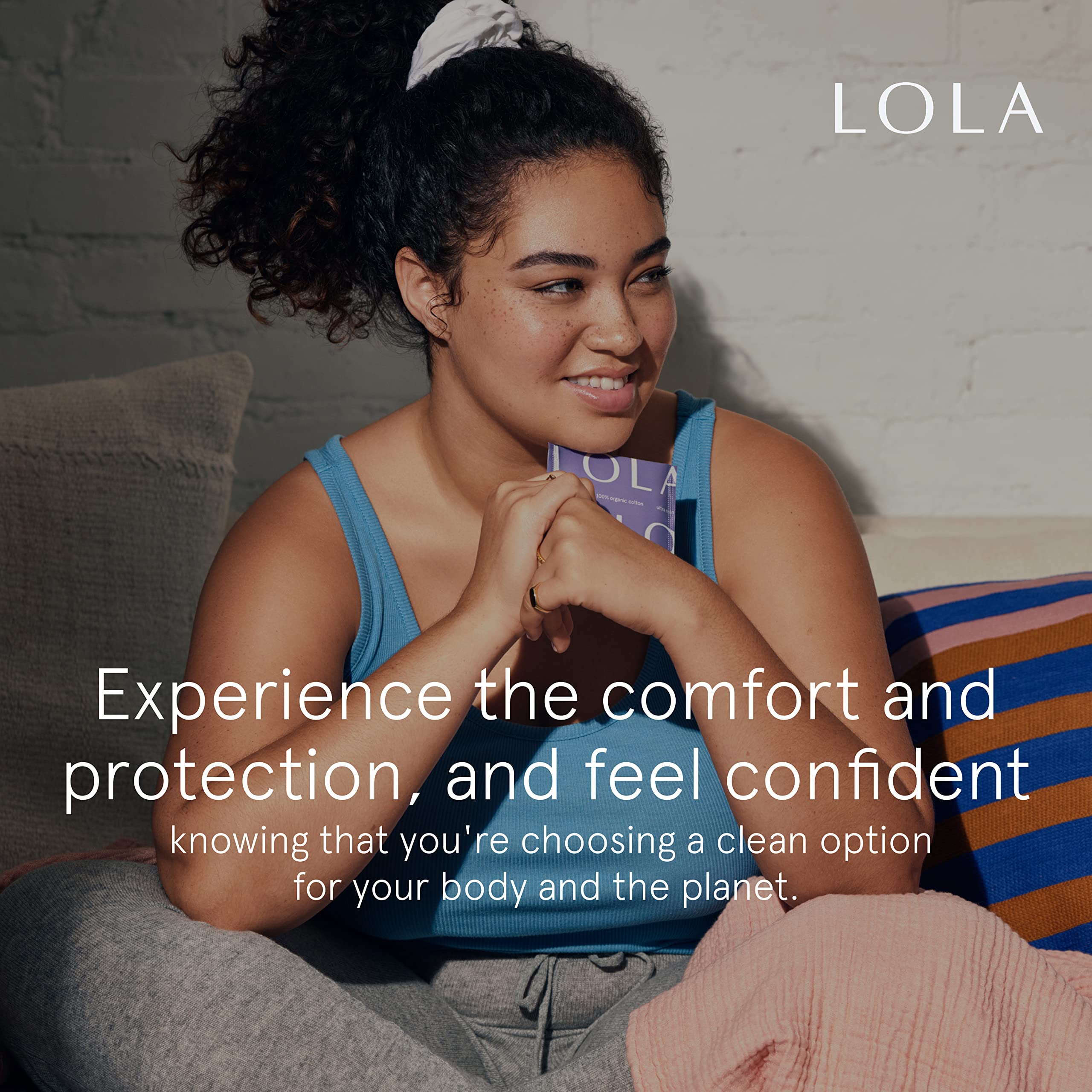 LOLA Ultra Thin Liners, 108 Count - Cotton Panty Liners for Women, Hypoallergenic Pads for Women LOLA buy supplements canada