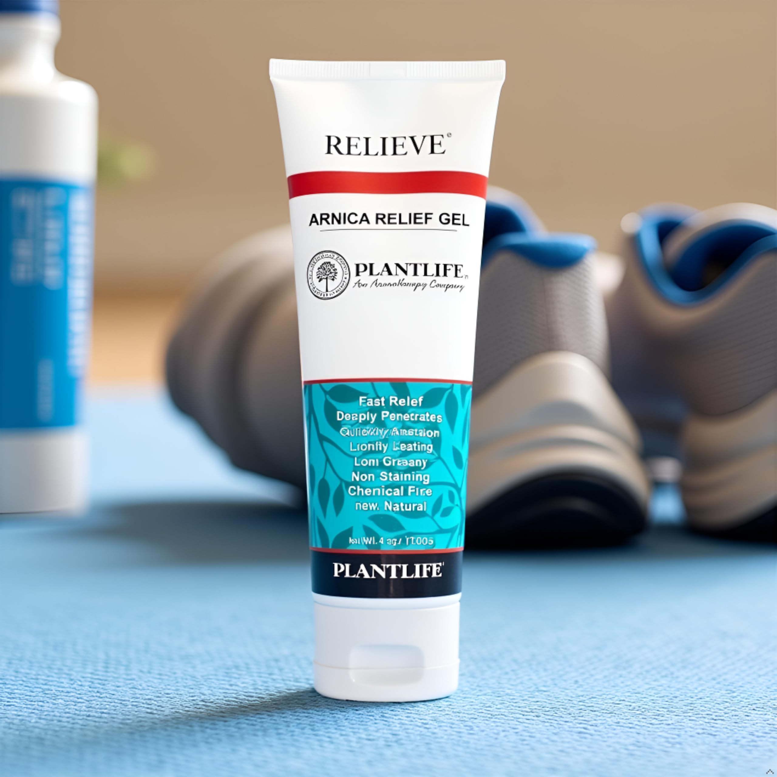 Plantlife Arnica Relieve Gel - Made with Arnica and 100% Pure Essential Oils - Relieve Products are a Homeopathic Solution for Everyday Use - Works Quickly and Effectively - Made in California Plantlife buy supplements canada