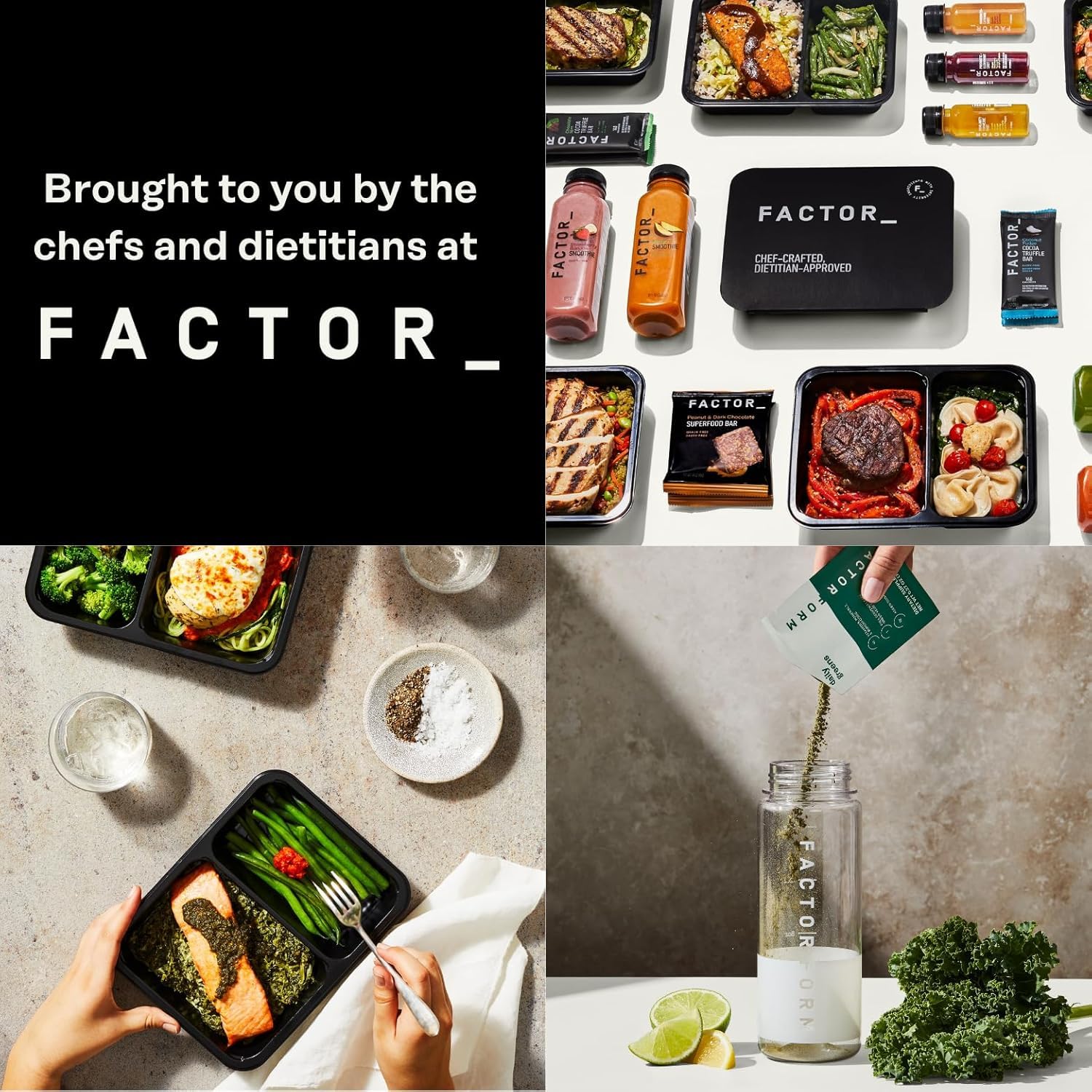 FACTOR FORM Daily Greens Superfood Powder | 5 Functional Blends for Gut Health, Energy & Immunity | Prebiotics, Probiotics, Adaptogens, B Vitamins (7 Servings, Individual Packets) FACTOR FORM buy supplements canada