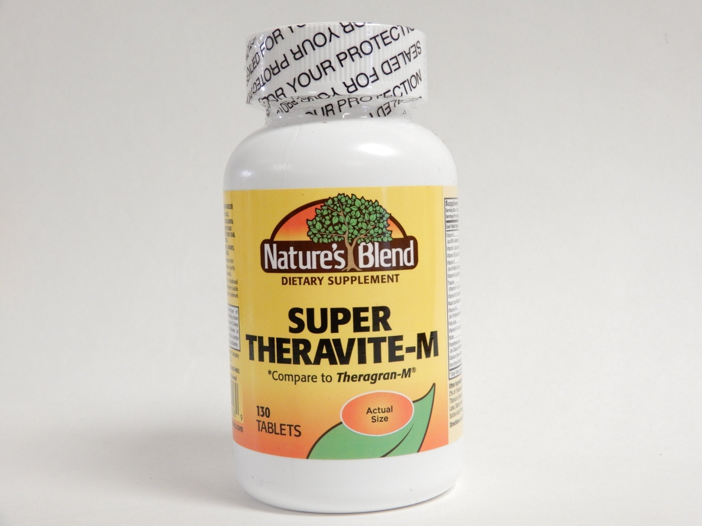 NAT B Super THERA Vite M TB 130 Nature's Blend buy supplements canada