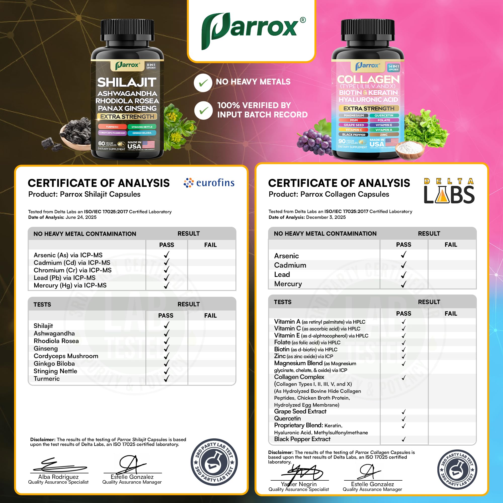 Parrox Adaptogen & Beauty Bundle – Rhodiola, Panax Ginseng, Ashwagandha, Cordyceps, Turmeric, Collagen, Biotin, Keratin, MSM, Hyaluronic Acid, Zinc, Quercetin, Vitamin C, A & E, Folate, Magnesium Parrox buy supplements canada