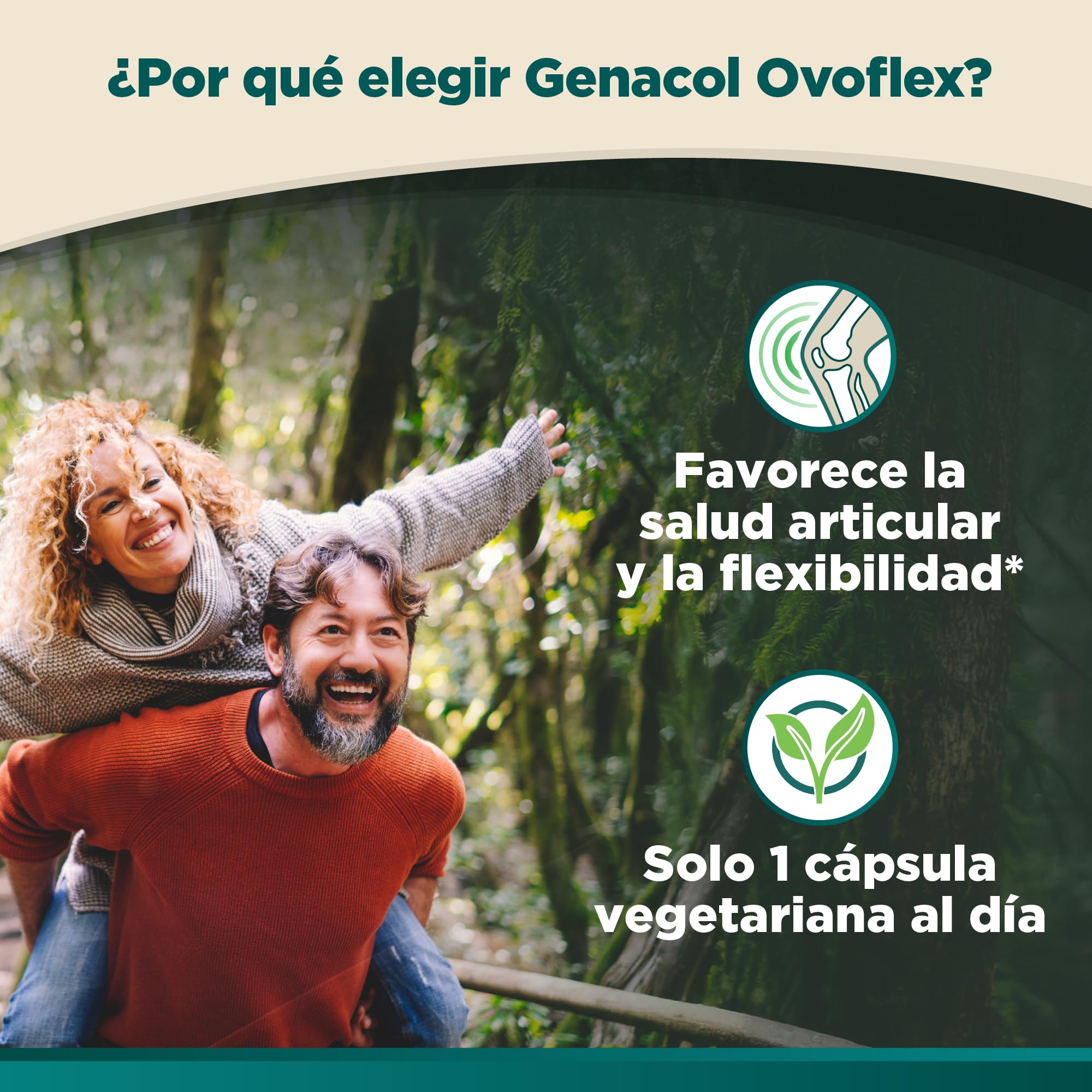 Genacol Ovoflex – Natural Eggshell Membrane Supplement, Support Healthy Joints & Flexibility, Vegetarian Solution for Joint Care, Results in 7 Days, Value Pack, 60 Capsules (60-Day Supply) Genacol buy supplements canada