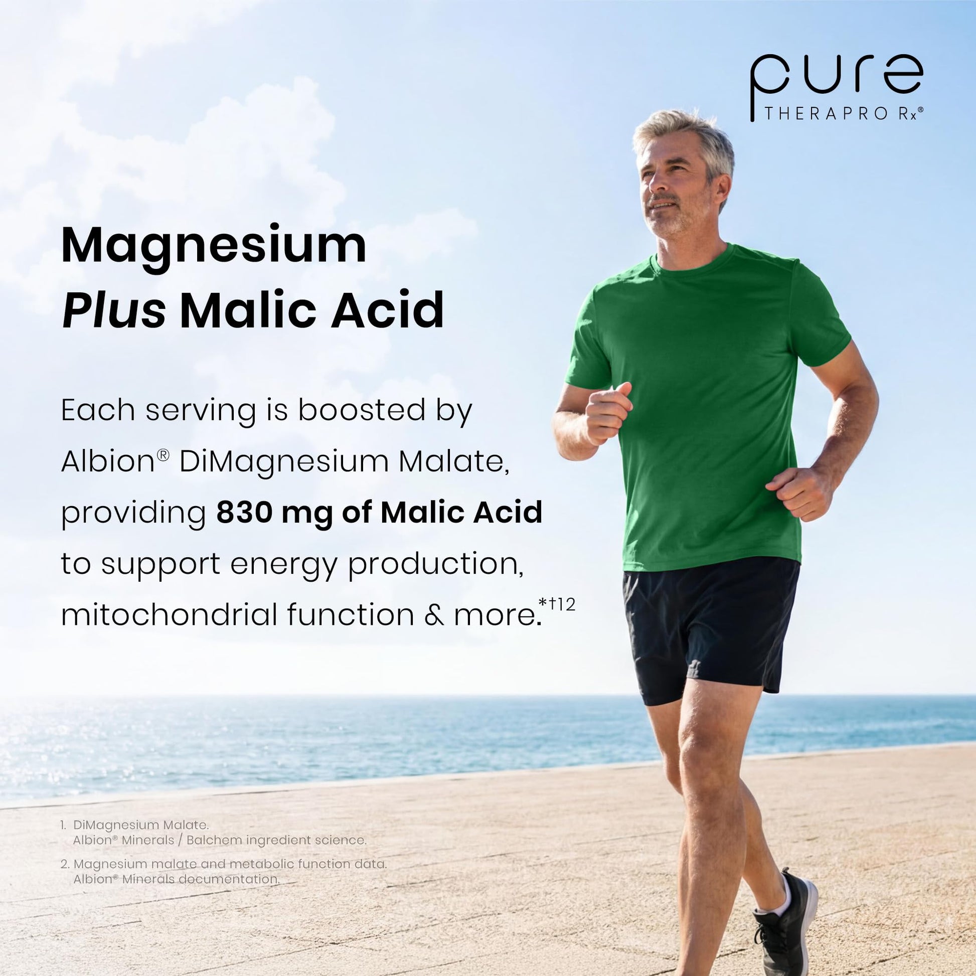 Pure TheraPro Rx Optimum Magnesium Lysinate Glycinate & Di-Magnesium Malate, Made in USA | 2 Month Supply | Chelated for Maximum Absorption, Pure Therapro Rx buy supplements canada