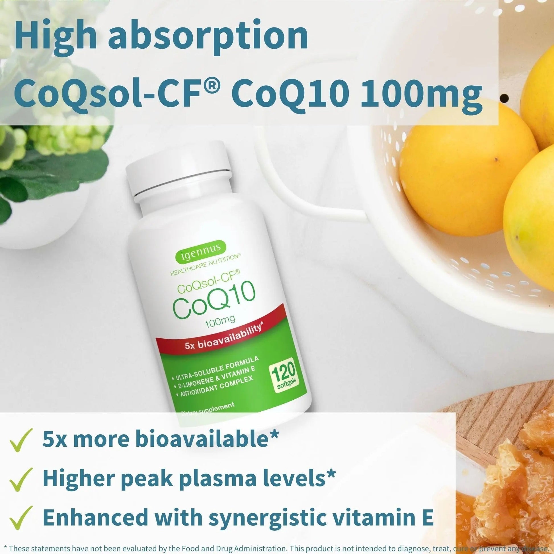 Multivitamin & Minerals for Women + High Absorption CoQ10 100mg 120 Softgels Energy Bundle, Sustained Release Advanced Multivitamin Igennus Healthcare Nutrition buy supplements canada