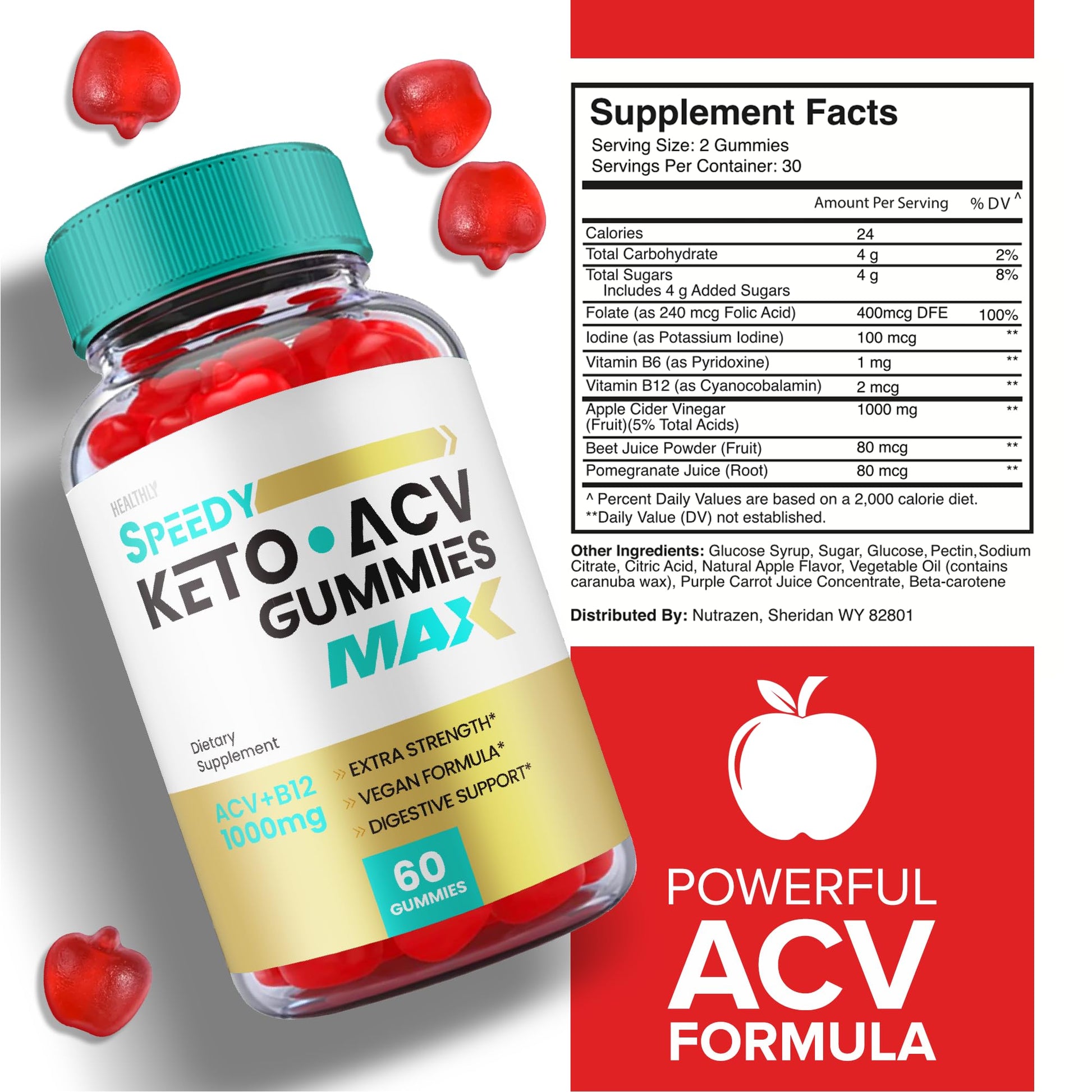 (2 Pack) Speedy Keto ACV Gummies Maximum Strength, Speedy Keto Plus ACV Gummies Healthly buy supplements canada