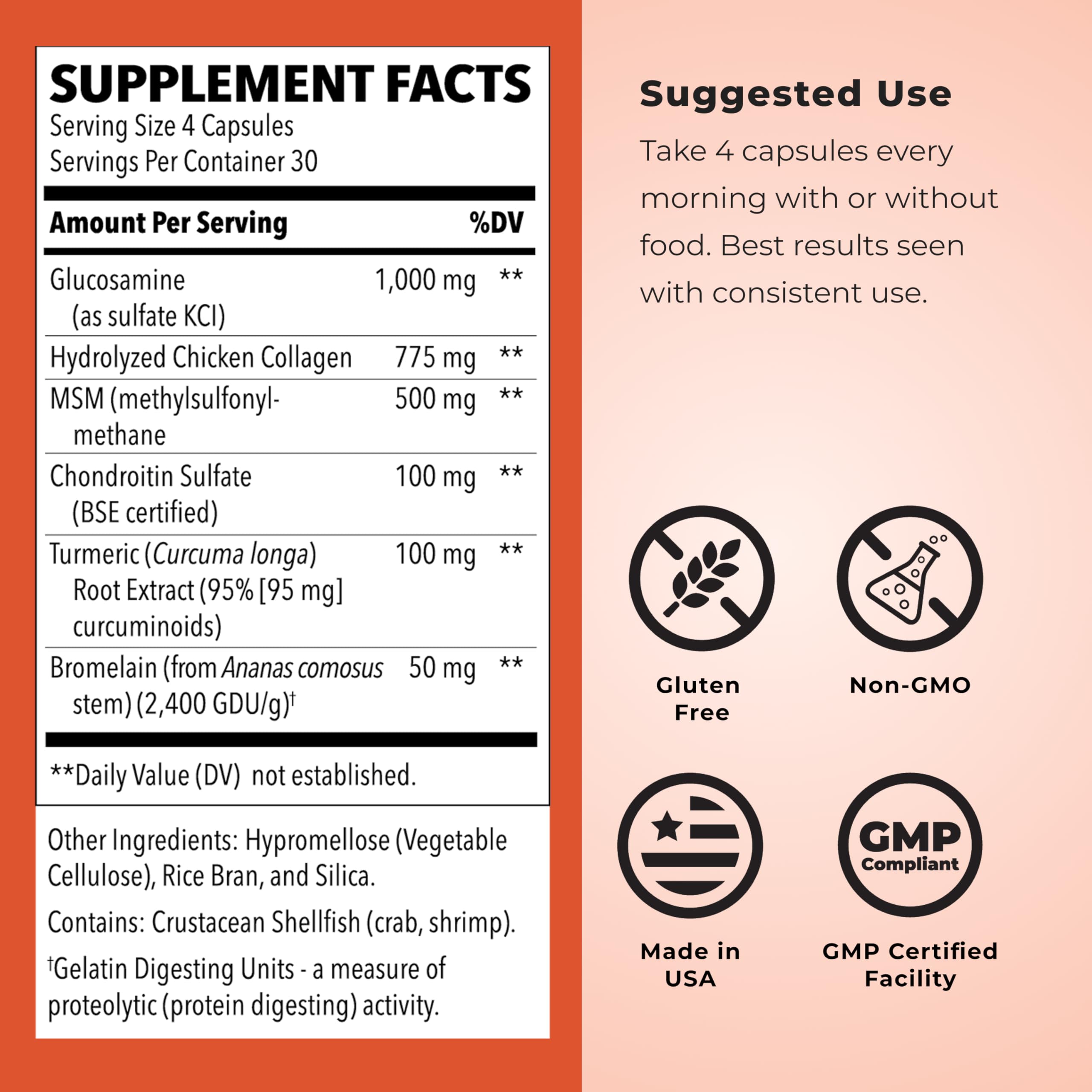 LifeSeasons Mobili-T - Joint Support Supplement - Reduces Aches & Discomforts - Increase Range of Motion - Rebuild Tissue & Cartilage - MSM Chondroitin Collagen Glucosamine & Turmeric - 120 Capsules LifeSeasons buy supplements canada