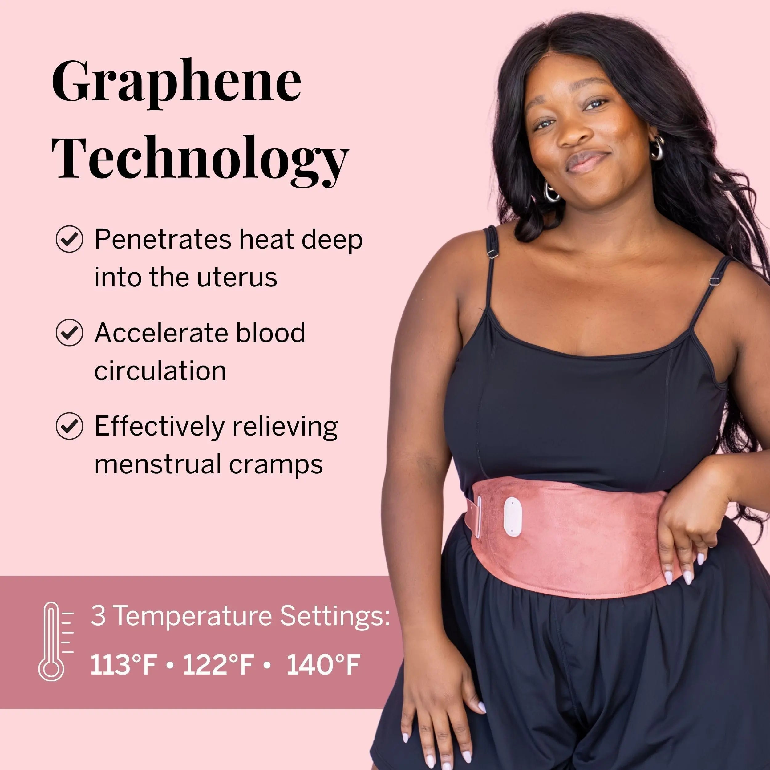 Pixie Period Heating Pad for Cramps - Thinnest Wearable Heating Pad for Feminine Care - Unnoticeable Under Clothes - Best Portable Pain Relief Heat Belt On The Market - Hours of Menstrual Pain Relief Pixie Cup buy supplements canada