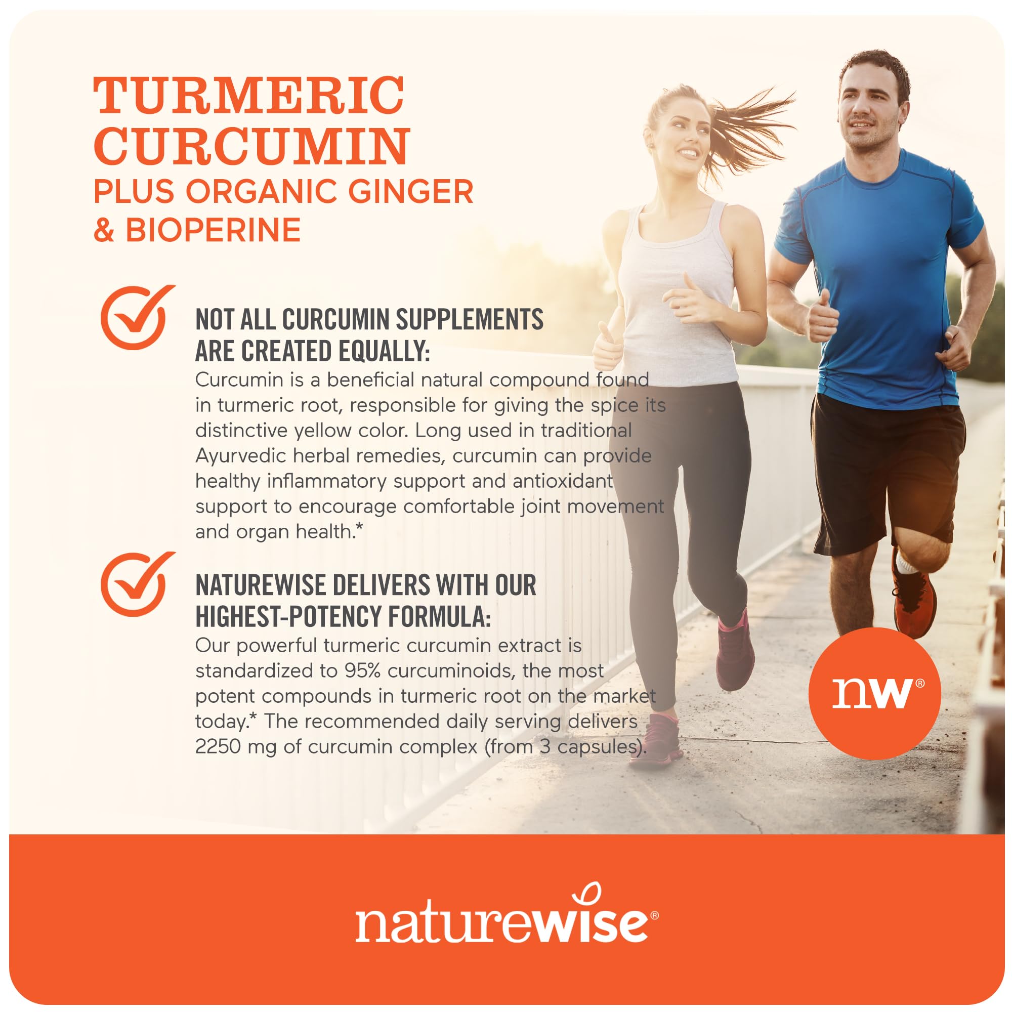 NatureWise Curcumin Turmeric 2250mg 95% Curcuminoids & BioPerine Black Pepper NatureWise buy supplements canada