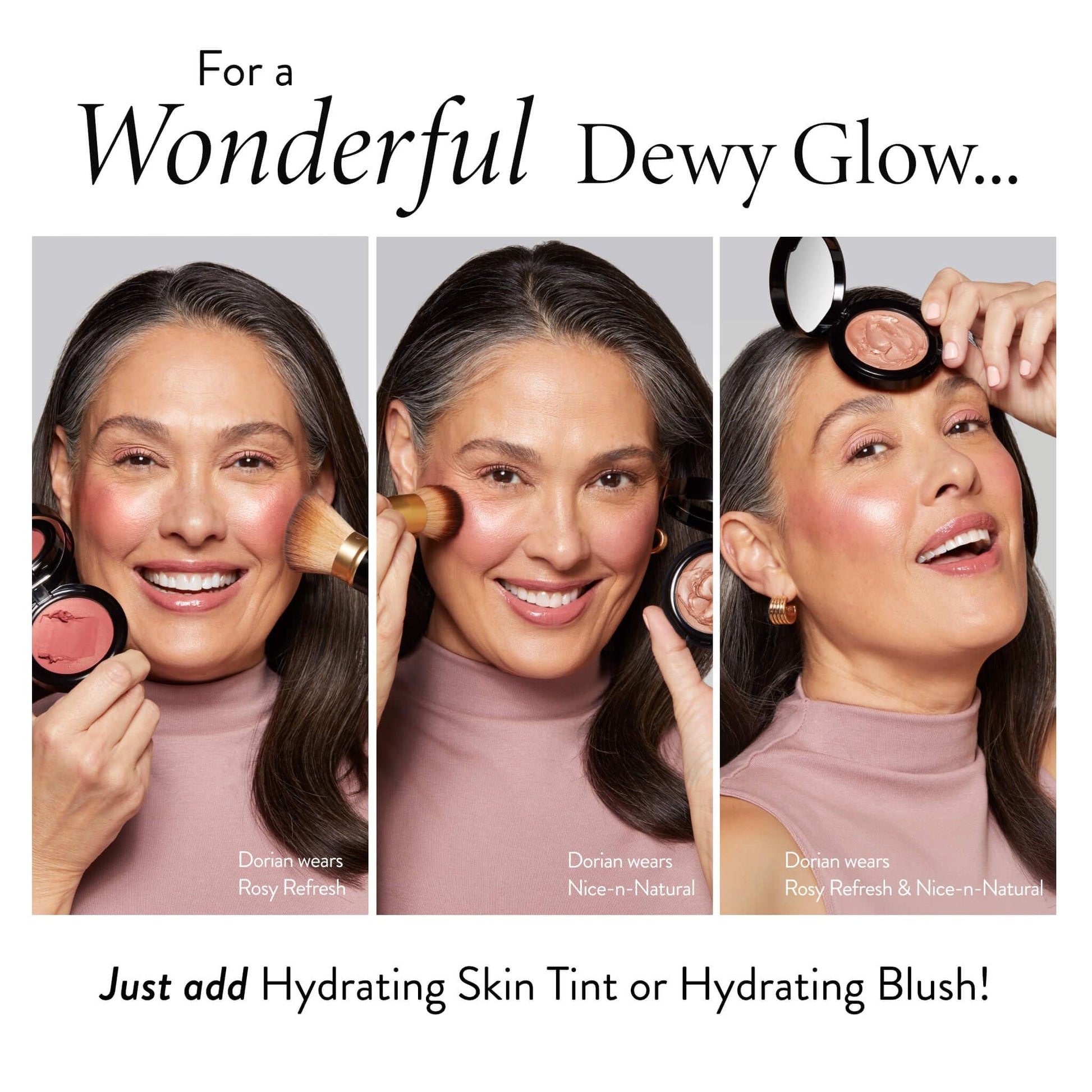 LAURA GELLER NEW YORK The Wonder Balm Cream Illuminator - Hydrating Weightless Subtle Hint of Color + Glow for Mature Skin - Vegan Squalane - Apply to Cheeks & Lips (01 Nice-n-Natural) LAURA GELLER NEW YORK buy supplements canada