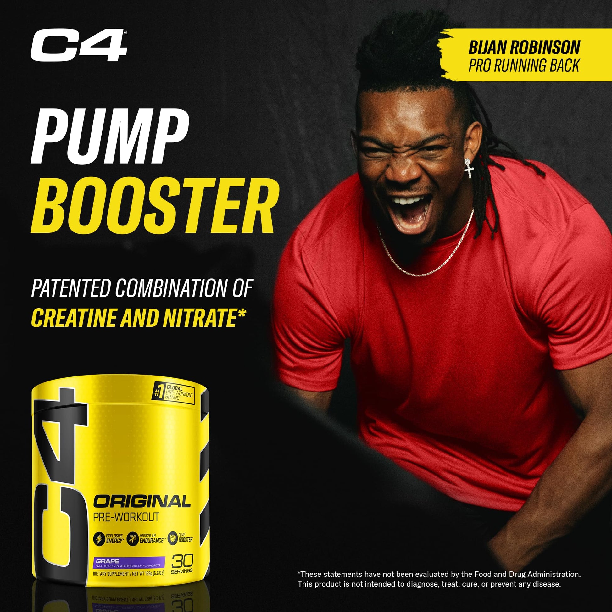 Cellucor C4 Original Pre Workout Powder Grape Sugar Free Preworkout Energy Cellucor buy supplements canada