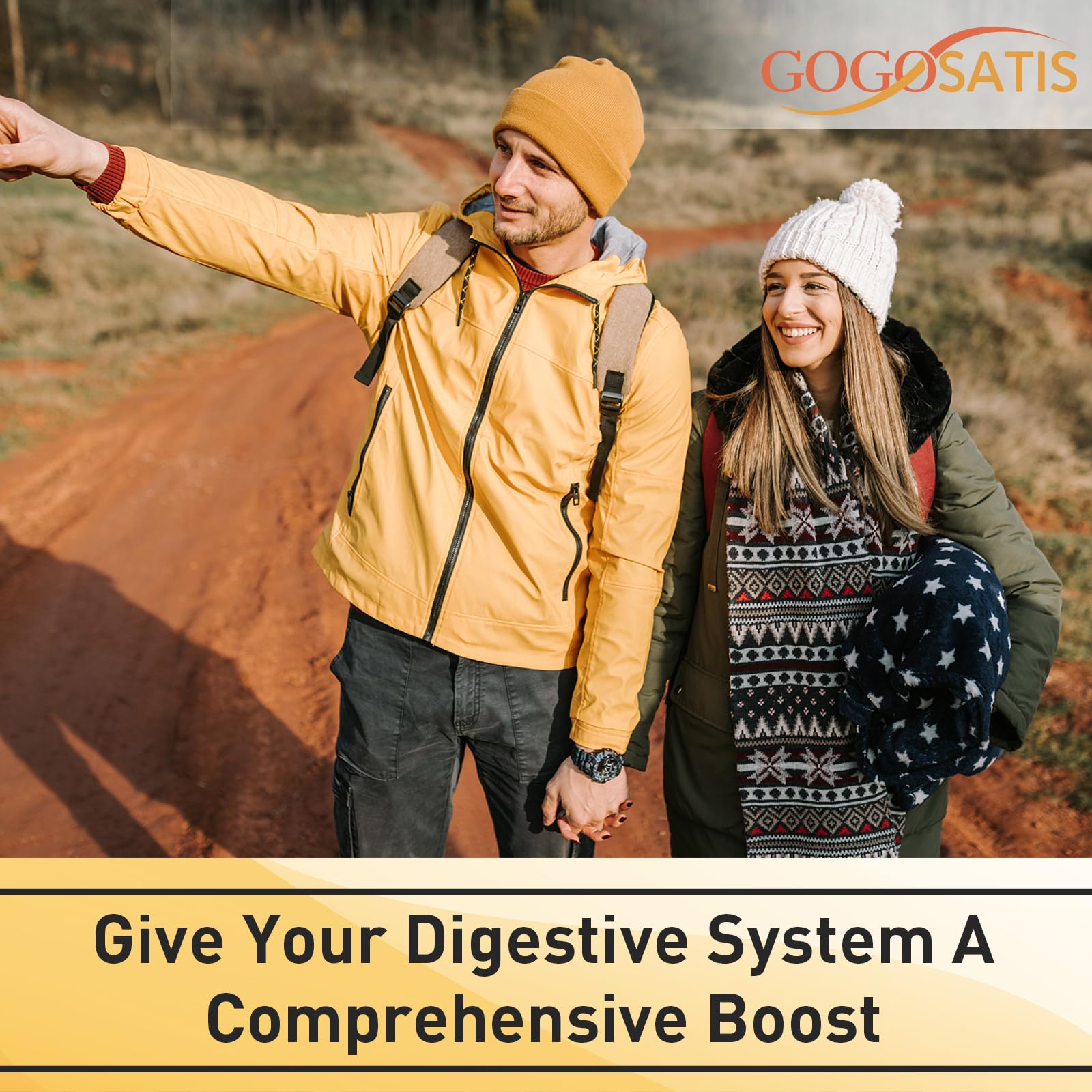 Probiotics for Women & Men, 300 Billion CFU 11 Strains, Probiotic with Organic Herbal GOGOSATIS buy supplements canada