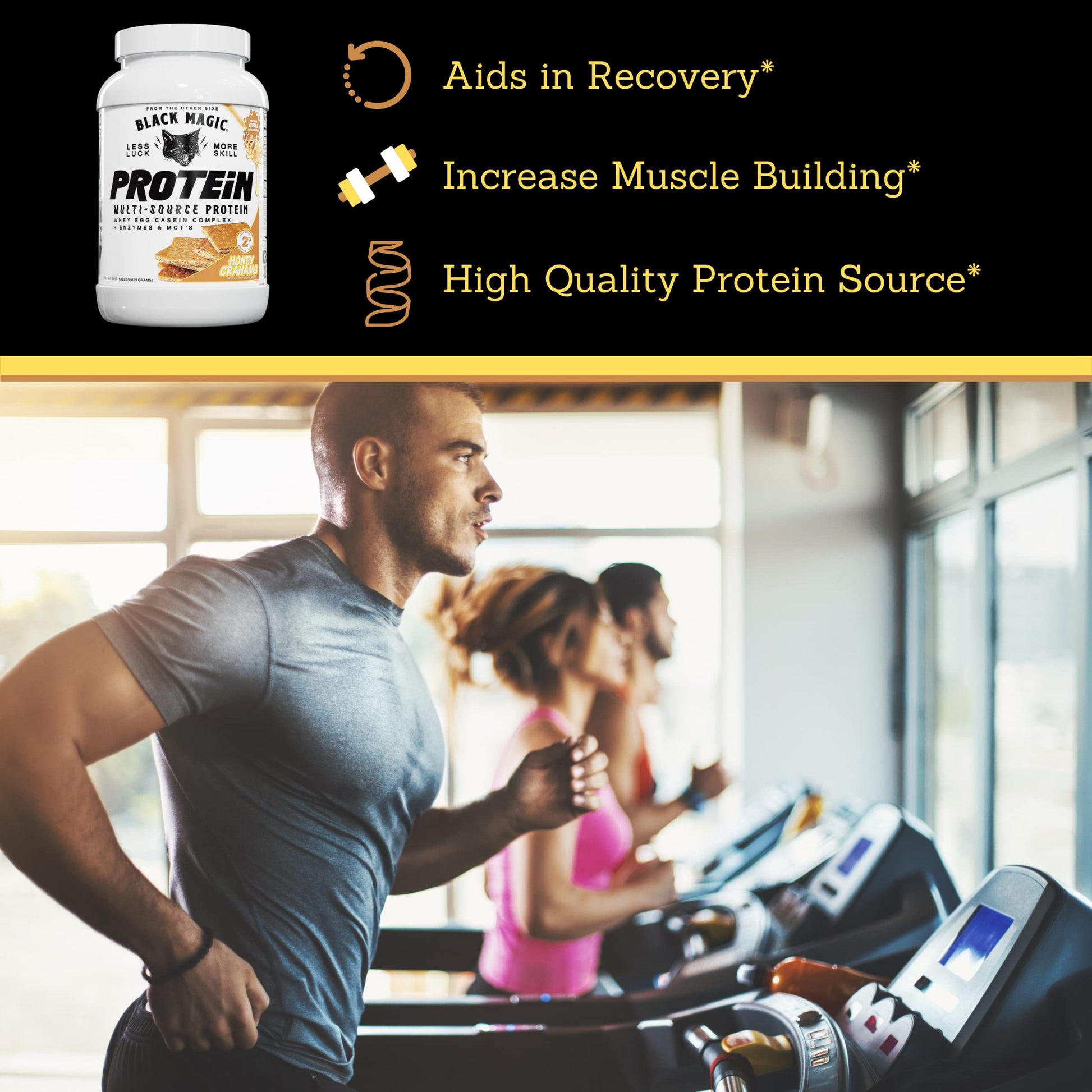Worldwide Nutrition Bundle, 2 items: Black Magic Multi-Source Protein Powder - Whey Worldwide Nutrition buy supplements canada