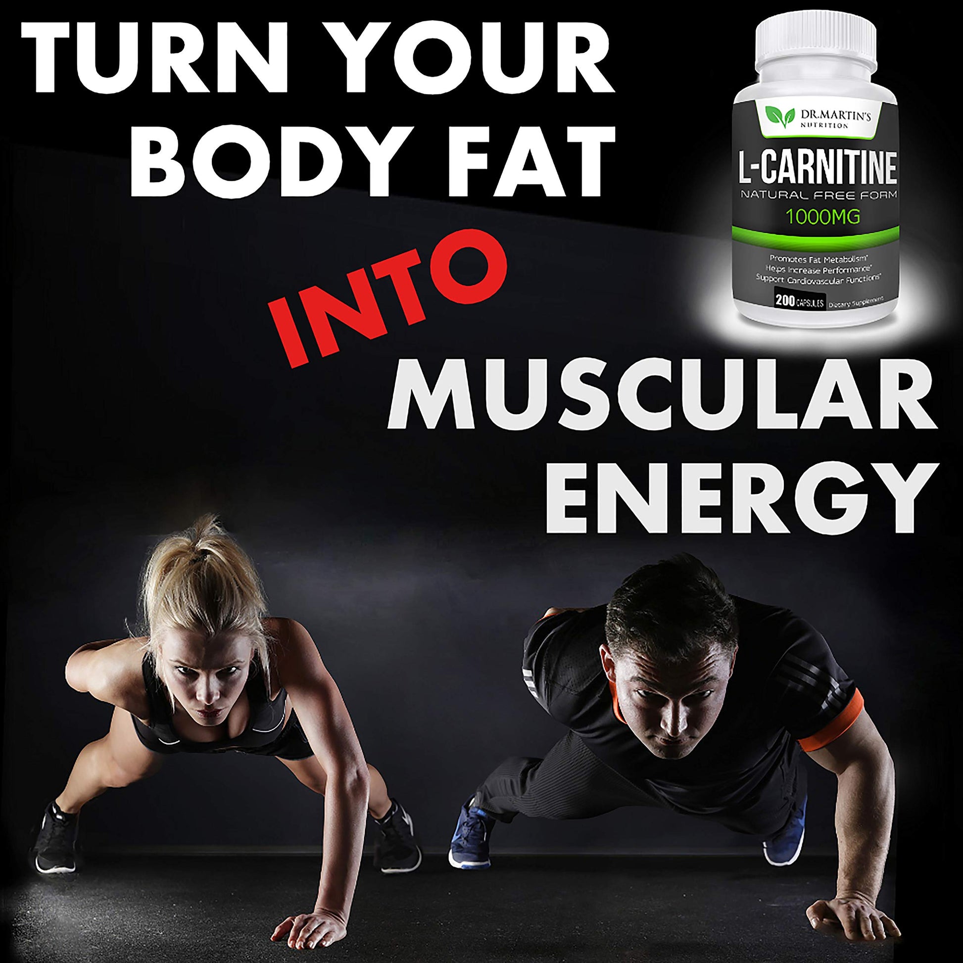 DR. MARTIN'S NUTRITION Extra Strength L-Carnitine - 200 Capsules - 1000mg Per Serving DR. MARTIN'S NUTRITION buy supplements canada