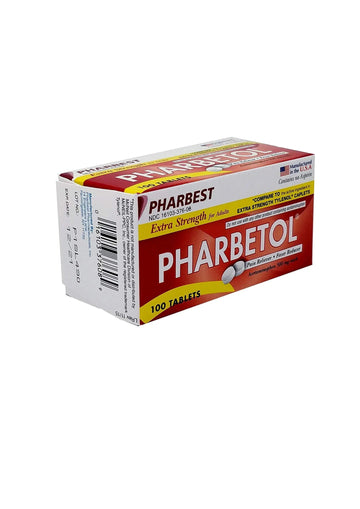 Pharbetol 500mg Extra Strength Tablets 100 Count (Generic Extra Strength) PHARBEST PHARMACEUTICALS buy supplements canada