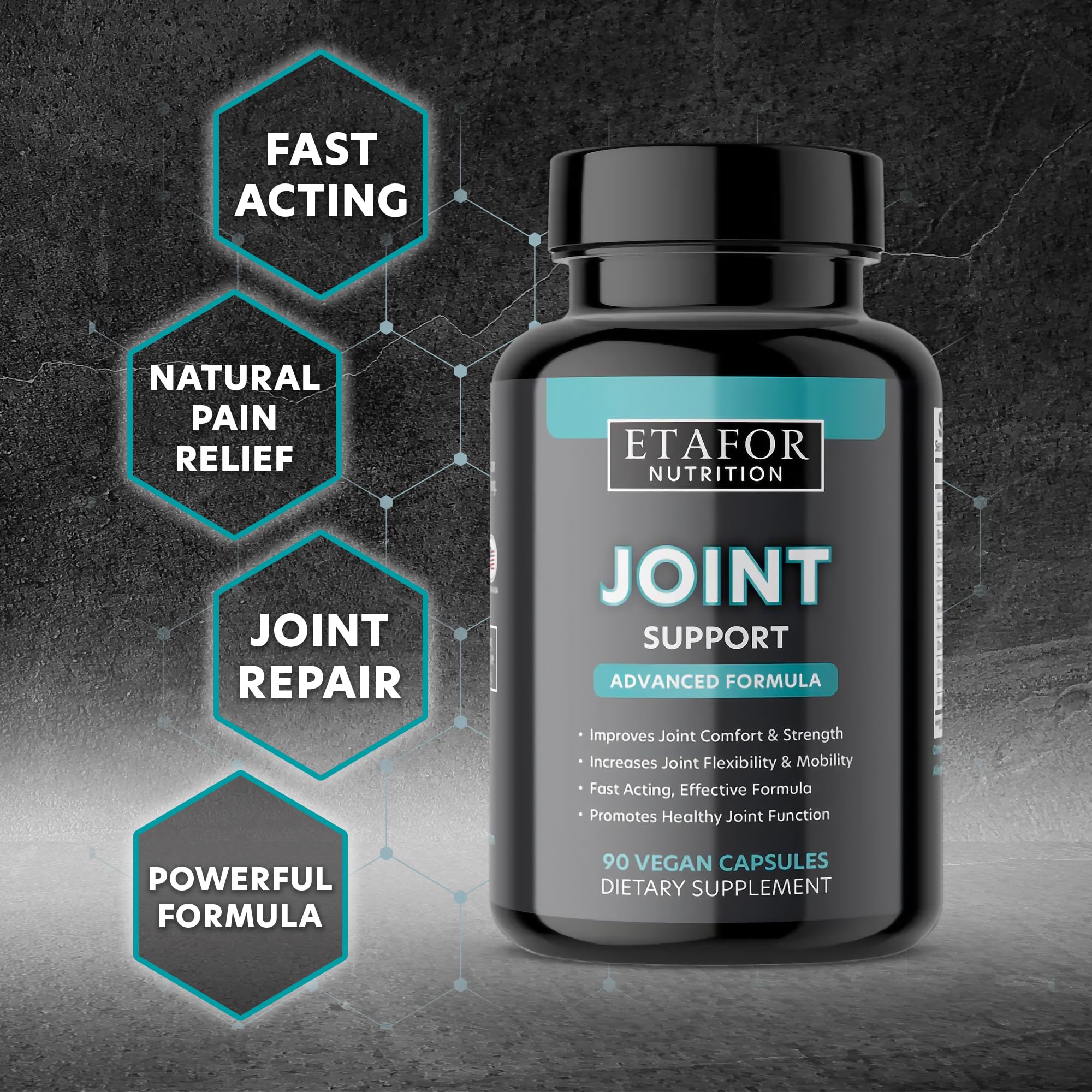ETAFOR Joint Support Supplement - Joint Health Supplement with Glucosamine, Boswellia Serrata, Turmeric and Black Pepper Extract ETAFOR buy supplements canada