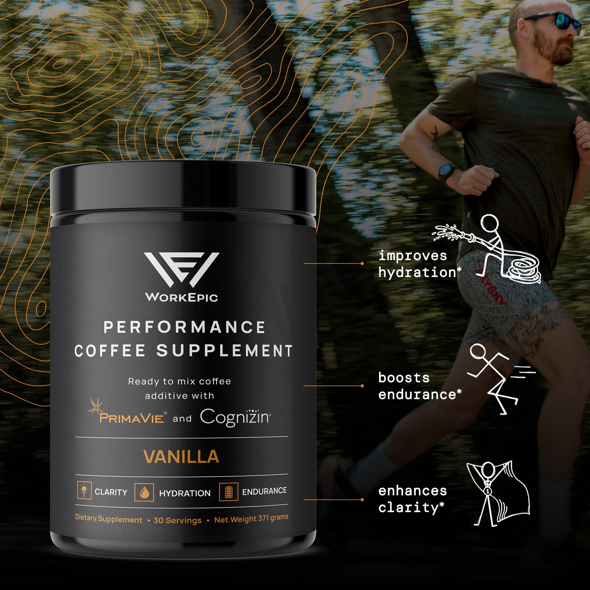 WorkEpic Performance Coffee Supplement WorkEpic buy supplements canada