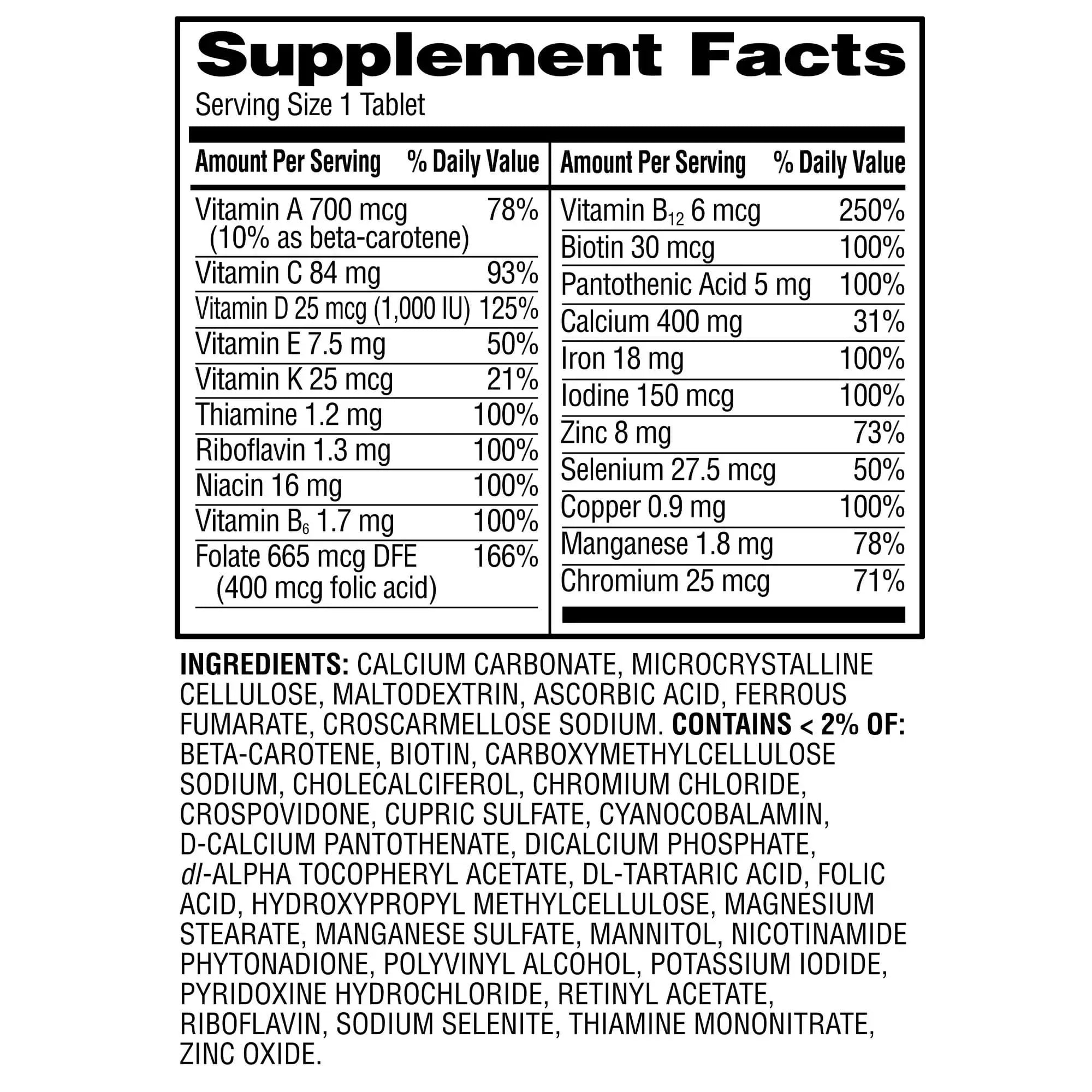 One Daily Women's Multivitamin/Multimineral Supplement Tablets for Women's Health, 200 Count Aus Healthcare buy supplements canada