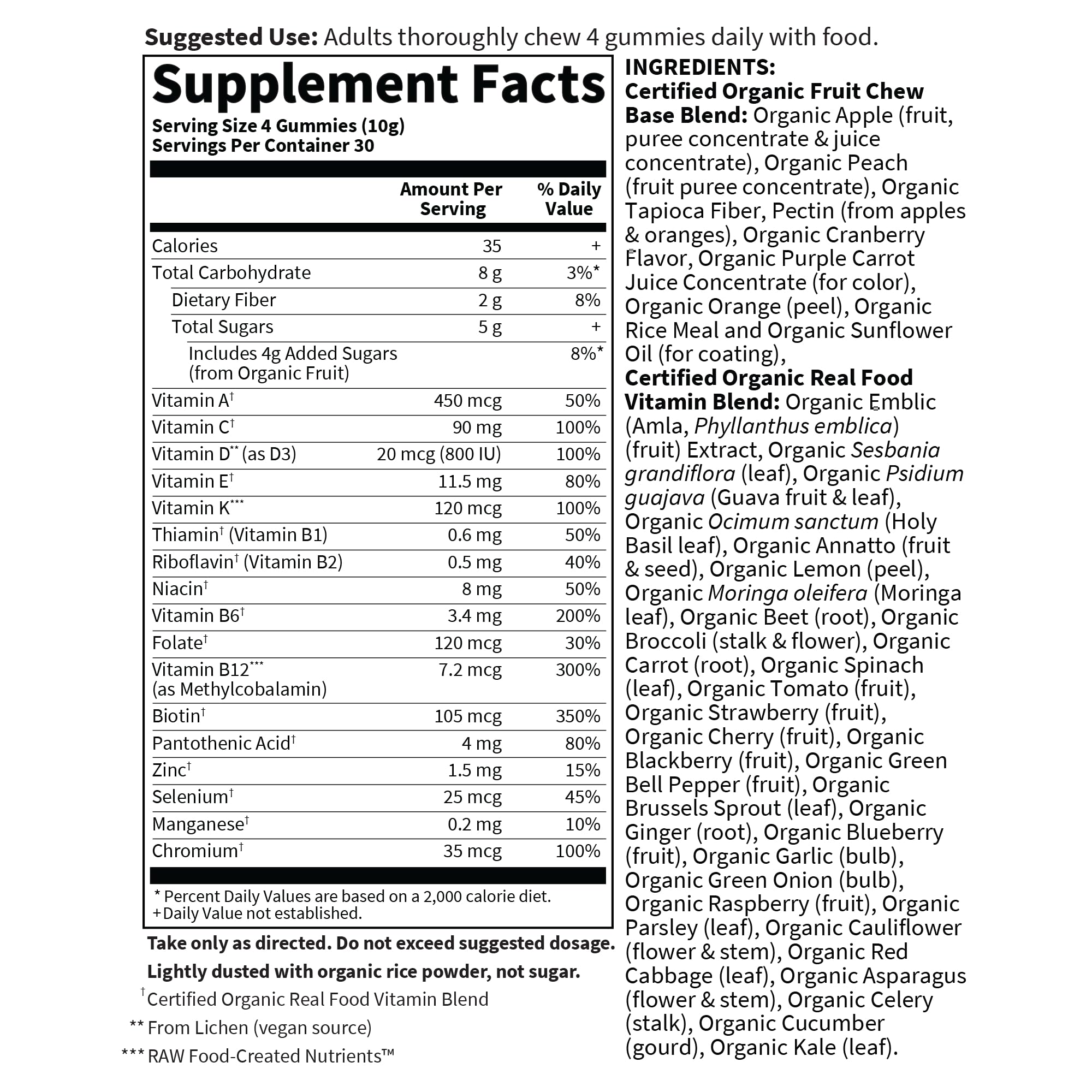 Garden of Life Organics Men's Gummy Vitamins - Berry - Certified Organic, Non-GMO, Vegan, Kosher Complete Multi - Methyl B12, C & D3 - Gluten Garden of Life buy supplements canada