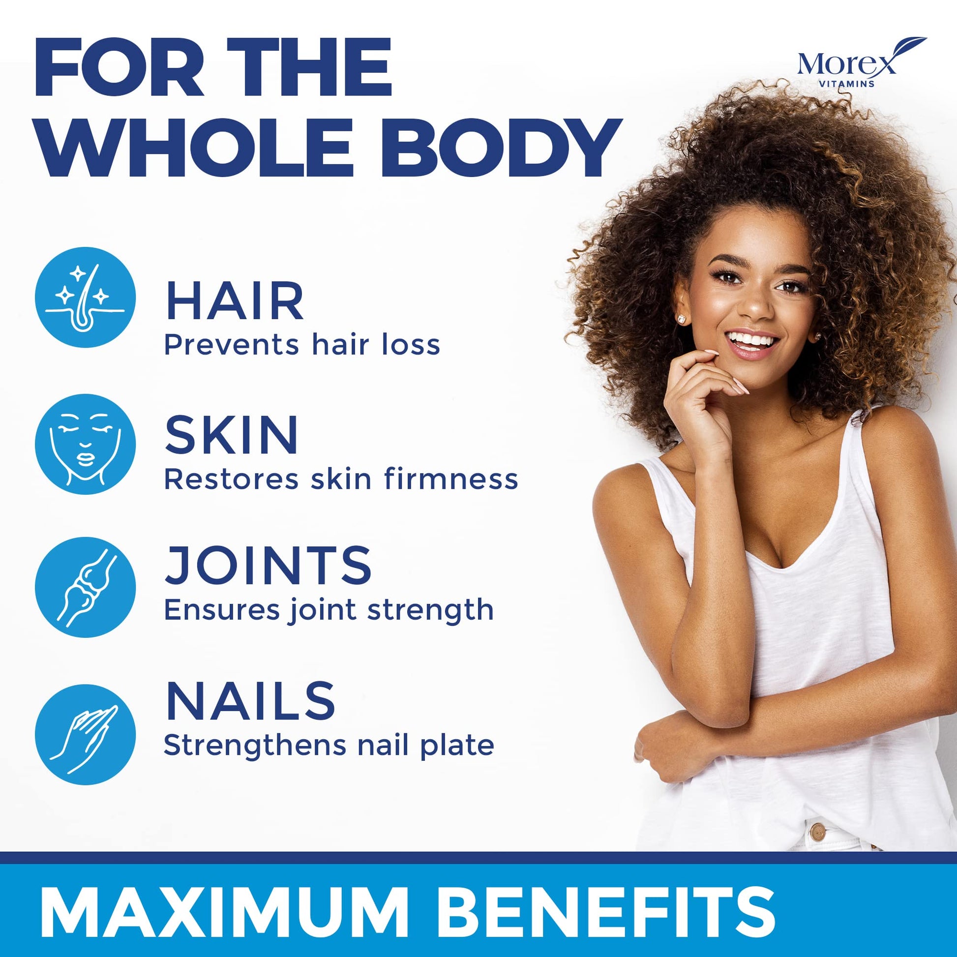 Multi Collagen Pills (Types I, II, III, V & X) - Marine Collagen & Bone Broth Capsules MOREX VITAMINS buy supplements canada