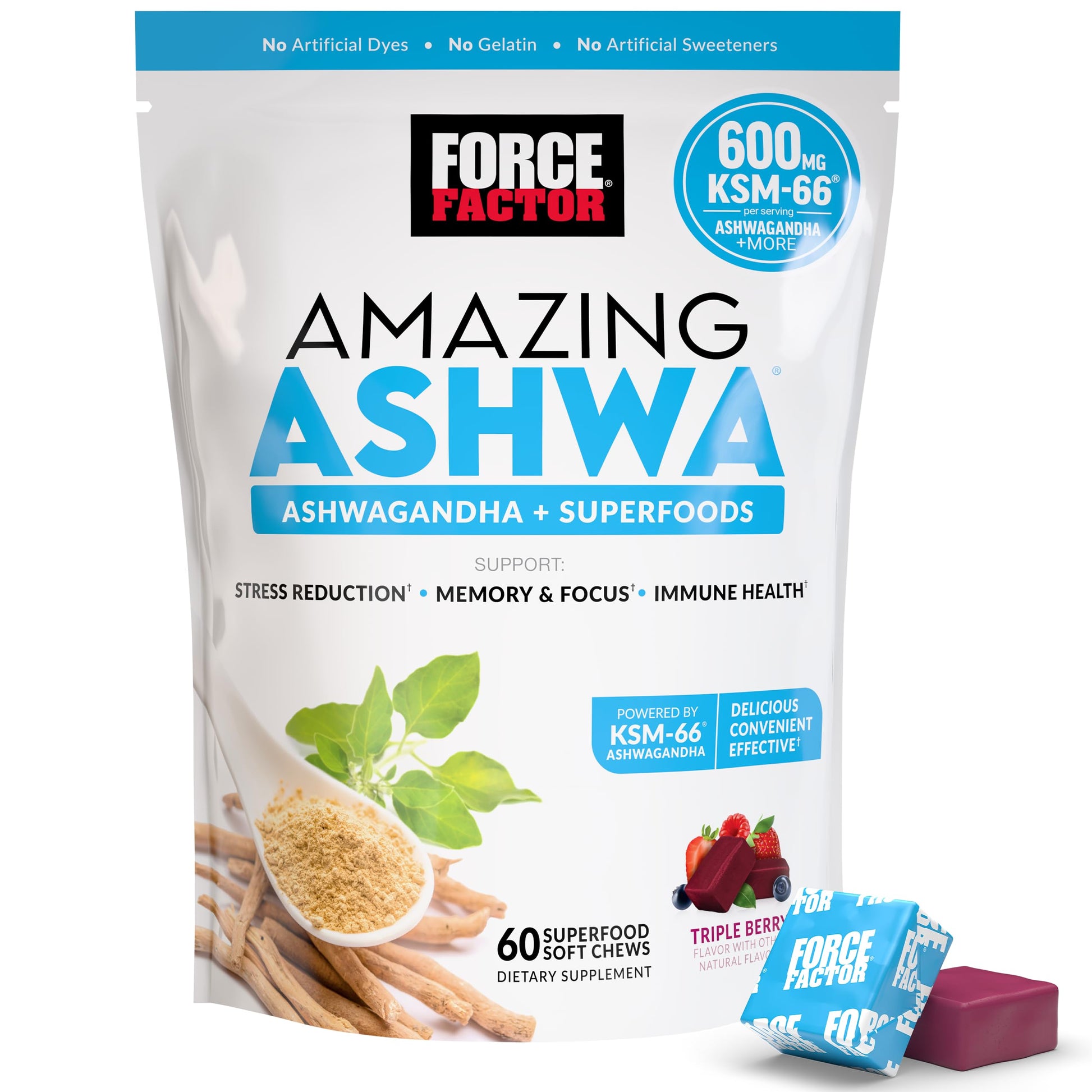 Force Factor Amazing Ashwa for Stress Relief, Memory, Focus, and Immune Support Health, Ashwaganda Supplement with KSM-66 Ashwagandha Force Factor buy supplements canada