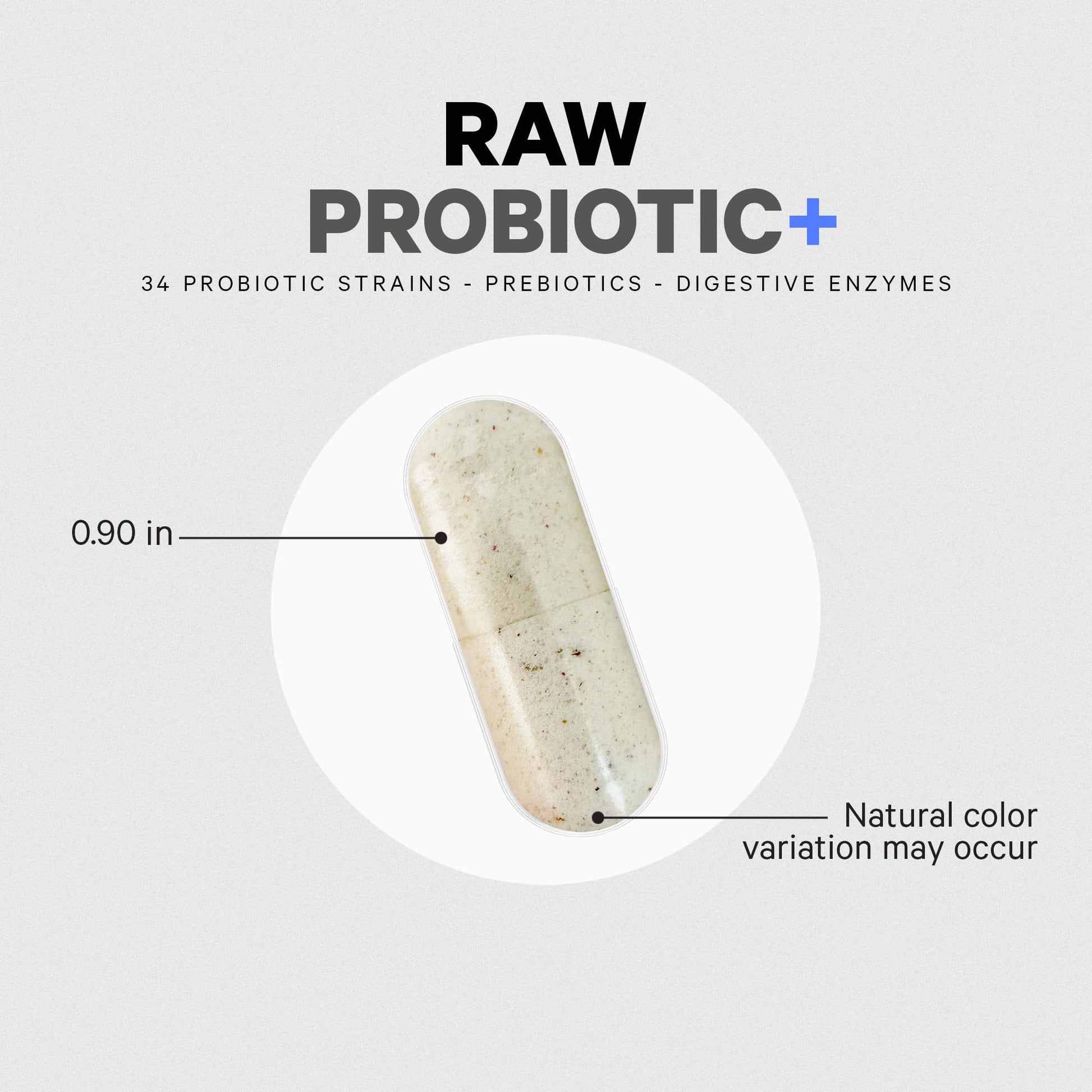 Codeage Raw Probiotic+ Supplement - 34 Probiotic Strains, 100 Billion CFUs, Raw Whole Food Probiotics, Digestive Enzymes, Raw Fruits & Veggies Prebiotics - Wild Kefir Culture - Non-GMO - 30 Capsules Codeage buy supplements canada