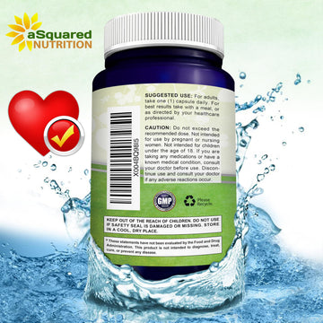 aSquared Nutrition CoQ10 (400mg Max Strength, 200 Capsules) - High Absorption Vegan Coenzyme Q10 Powder - Ubiquinone Supplement Pills, Extra Antioxidant CO Q-10 aSquared Nutrition buy supplements canada