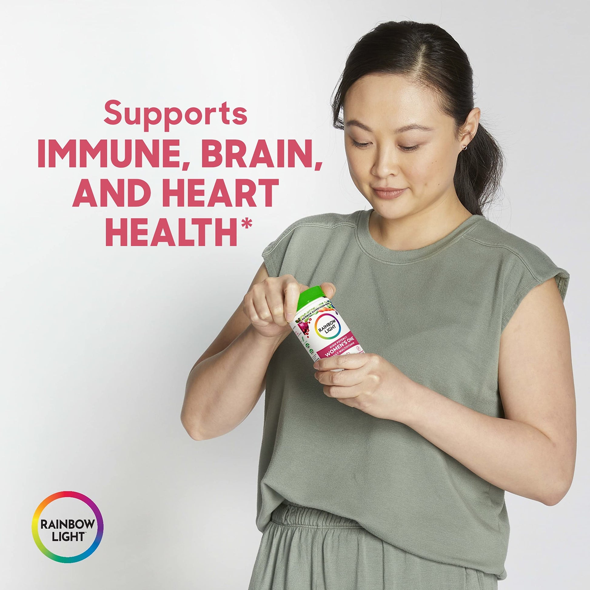 Rainbow Light Womens One High-Potency Daily Multivitamin, Womens Multivitamin Provide Rainbow Light buy supplements canada