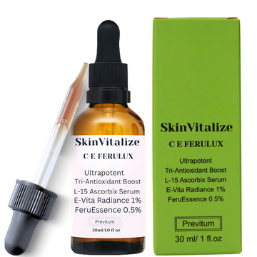 SkinVitalize C E ferulux Vitamin C Serum - 30ml: Advanced Formula for Fighting with Wrinkles Msupps.com buy supplements canada