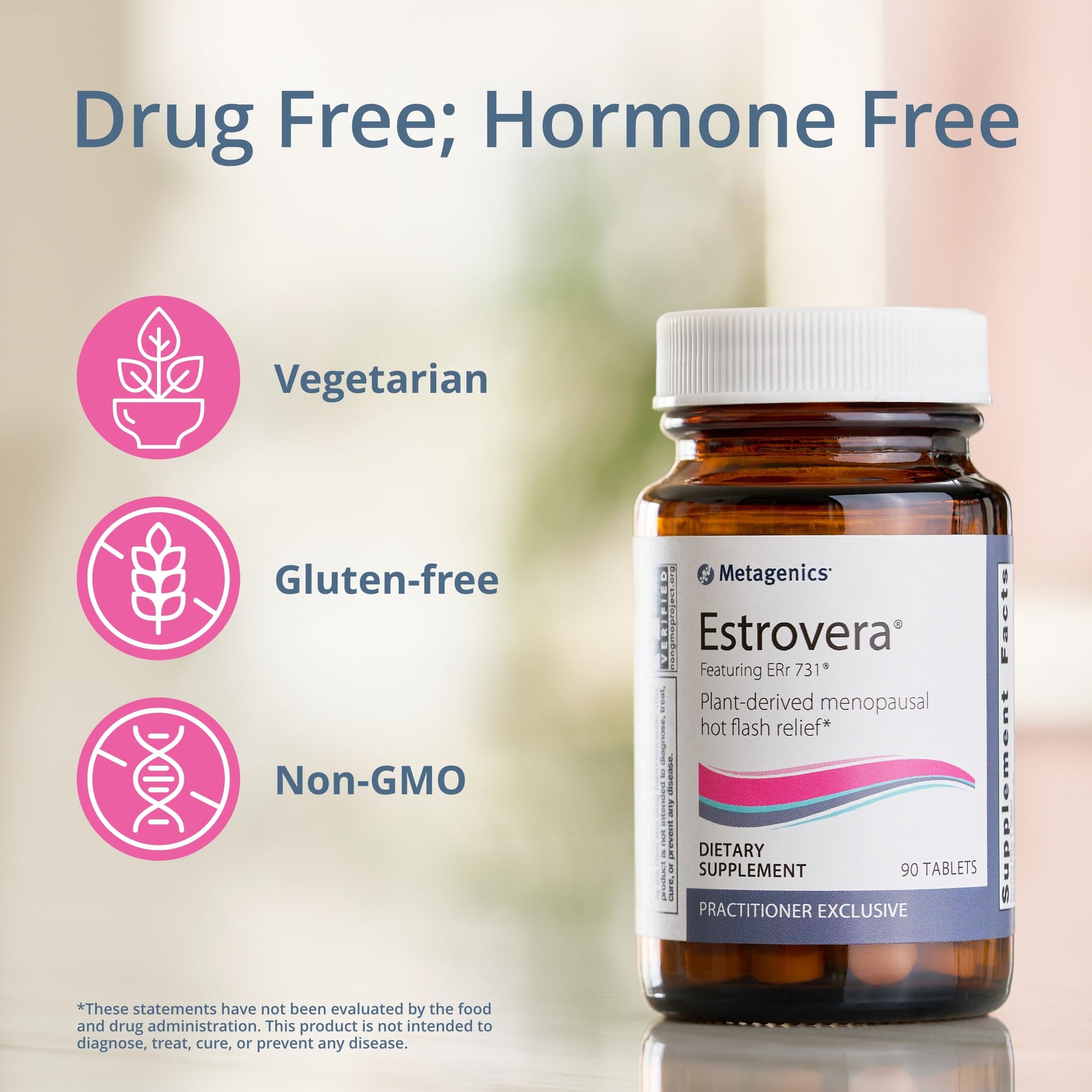 Metagenics Estrovera - Plant Derived Menopause Hot Flash Relief, Formulated Metagenics buy supplements canada