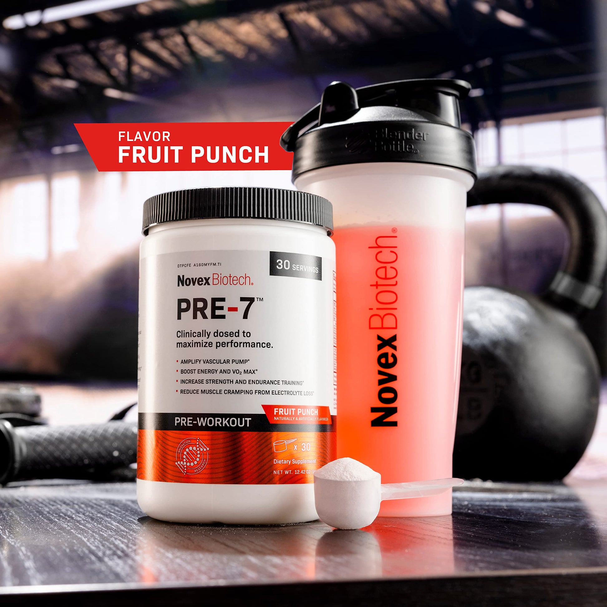 Novex Biotech PRE-7 Pre-Workout Powder – Best preworkout for Men - Boost Energy Novex Biotech buy supplements canada