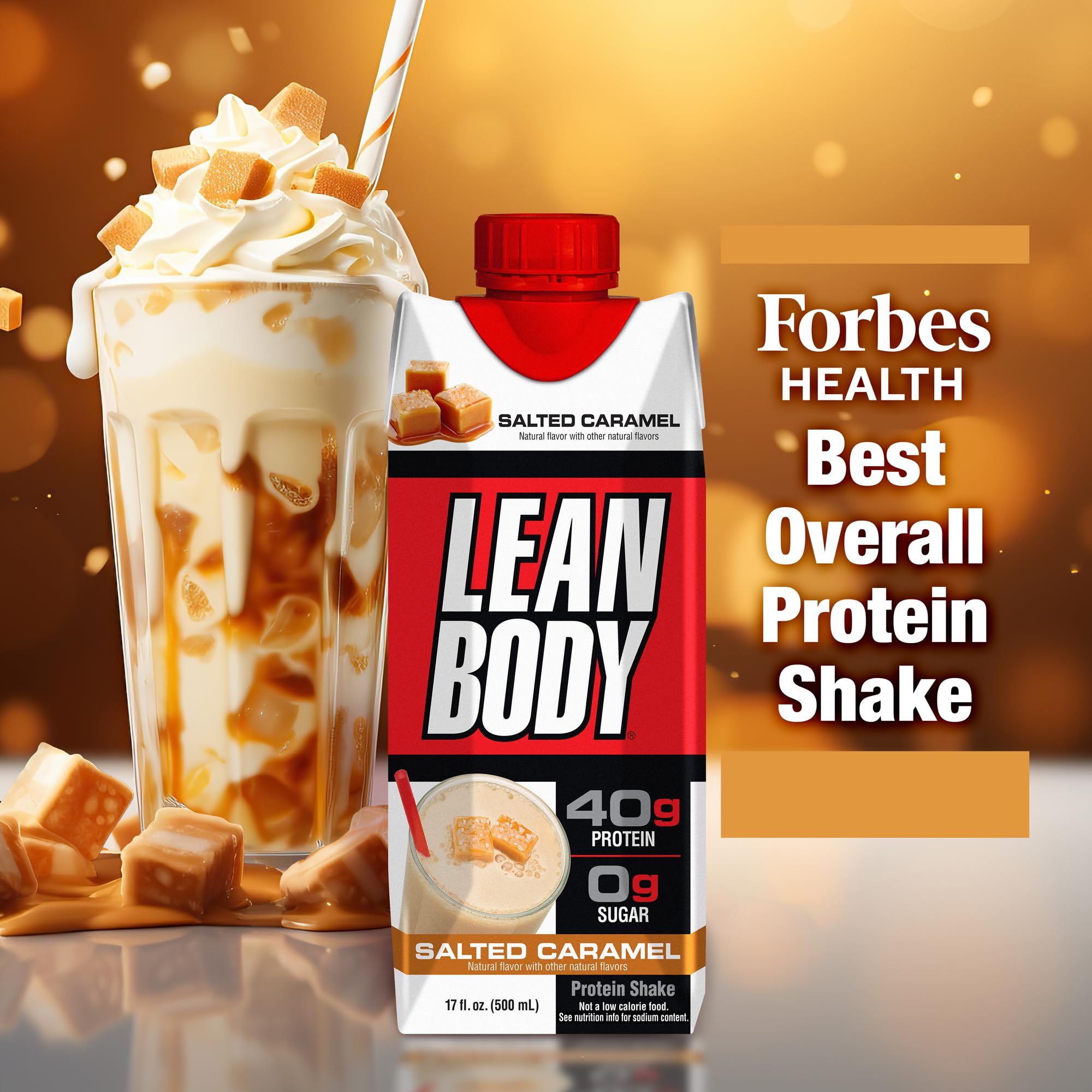 Lean Body Ready-to-Drink Salted Caramel Protein Shake, 40g Protein, Whey Blend Labrada buy supplements canada
