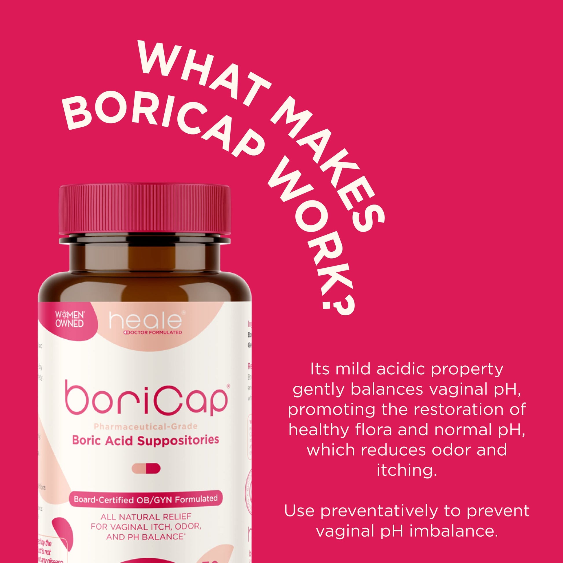 BoriCap and FloraCap BV Blasting Bundle for Balanced pH BoriCap buy supplements canada