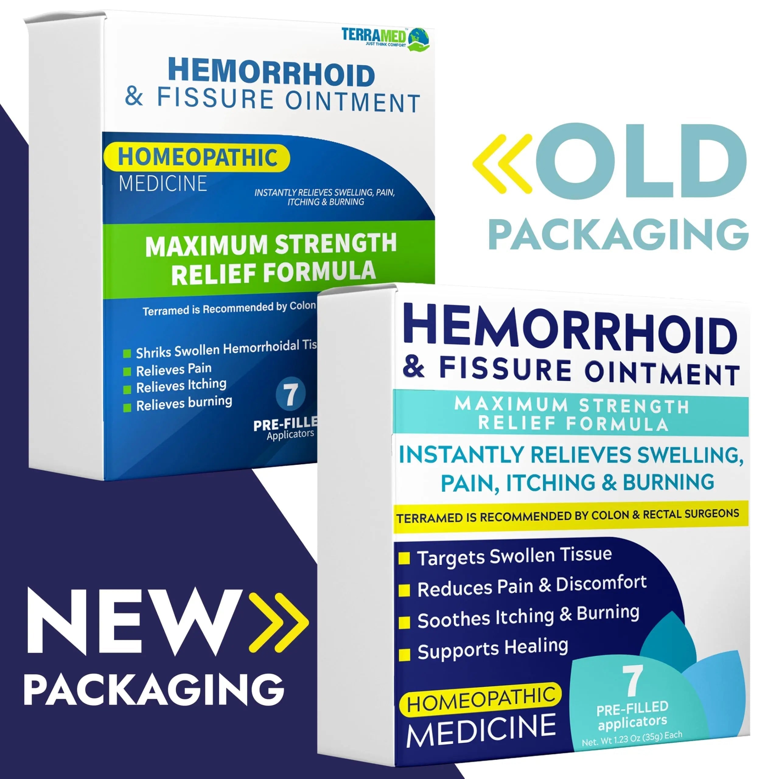 Hemorrhoid Treatment | Hemorrhoid Ointment | Hemorrhoid & Fissure Ointment | 7 Pre-Filled Applicators | Fast & Effective Relief | Reduces Swelling, Itching & Discomfort | Advanced Formula Terramed Just Think Comfort buy supplements canada