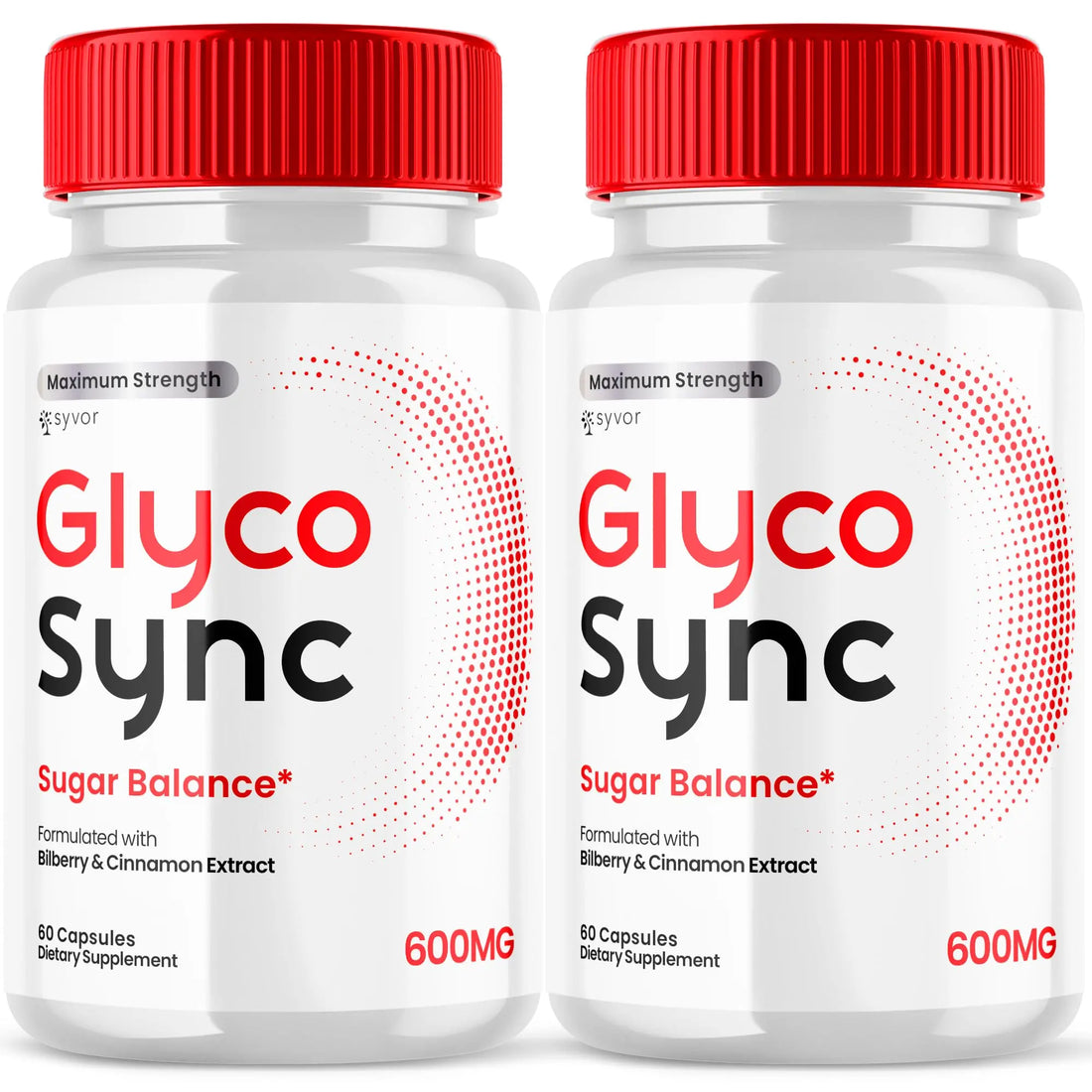 (2 Pack) Glyco Sync Capsules, Official Glyco Sync Balance Pills with All Natural Ingredients, Advanced Formula GlycoSync Joint Health and Wellness Support Max Strength for Men & Women (120 Capsules) Syvor buy supplements canada