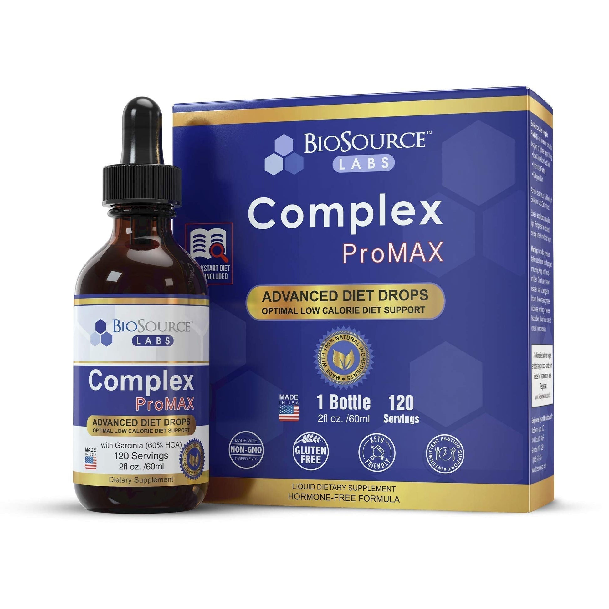 BioSource Labs Complex ProMAX Premium Diet Drops (1 x 2 oz Bottle) BioSource Labs buy supplements canada
