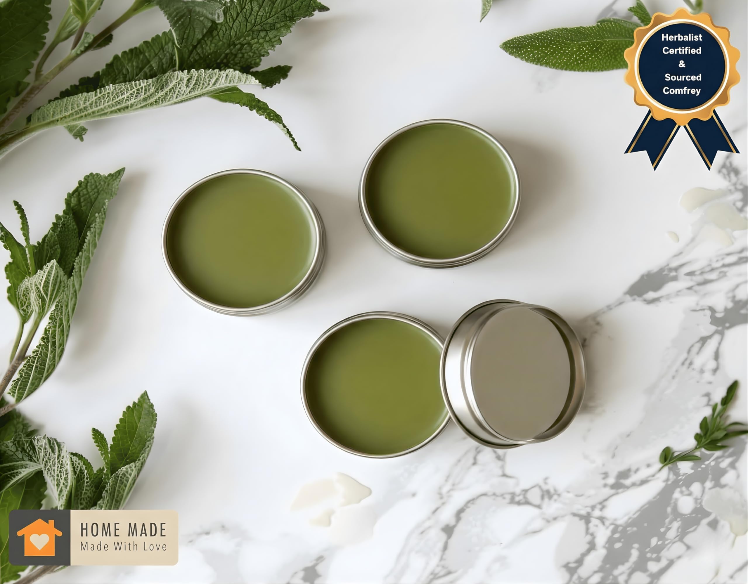 DNA Organics Comfrey Salve Ointment 2oz – Organic Herbal Salve for Bones, Muscles, Joints, Knees, Skin & Tattoo Care. Herbal Balm for Soothing Relief. Handcrafted, Slow-Infused, No Chemical Fillers Wild Castle buy supplements canada