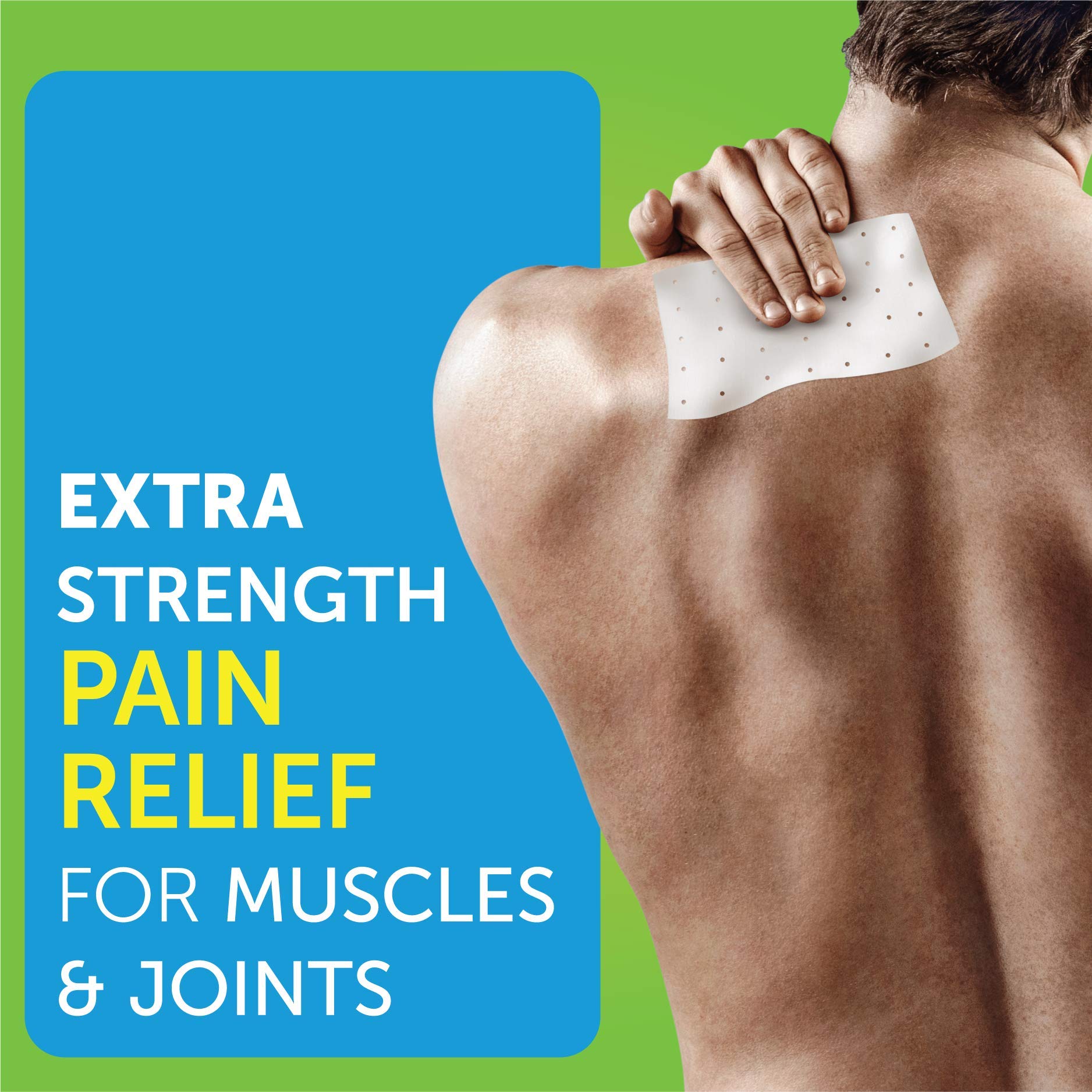 Coralite Pain Relieving Patch - Extra Strength Joint & Muscle Pain Relief Patches for Back Pain, Muscle Soreness and Joint Pain, 2 Patches Per Pack (24 Pack) Coralite buy supplements canada