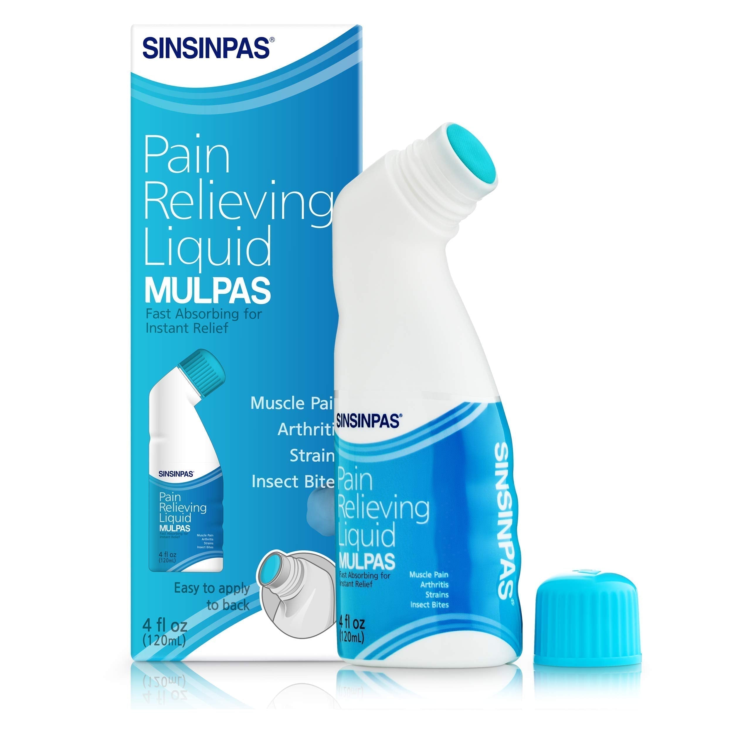 SINSINPAS Pain Relieving Liquid - MULPAS 2 Pack (Total 8 fl oz) SINSINPAS buy supplements canada