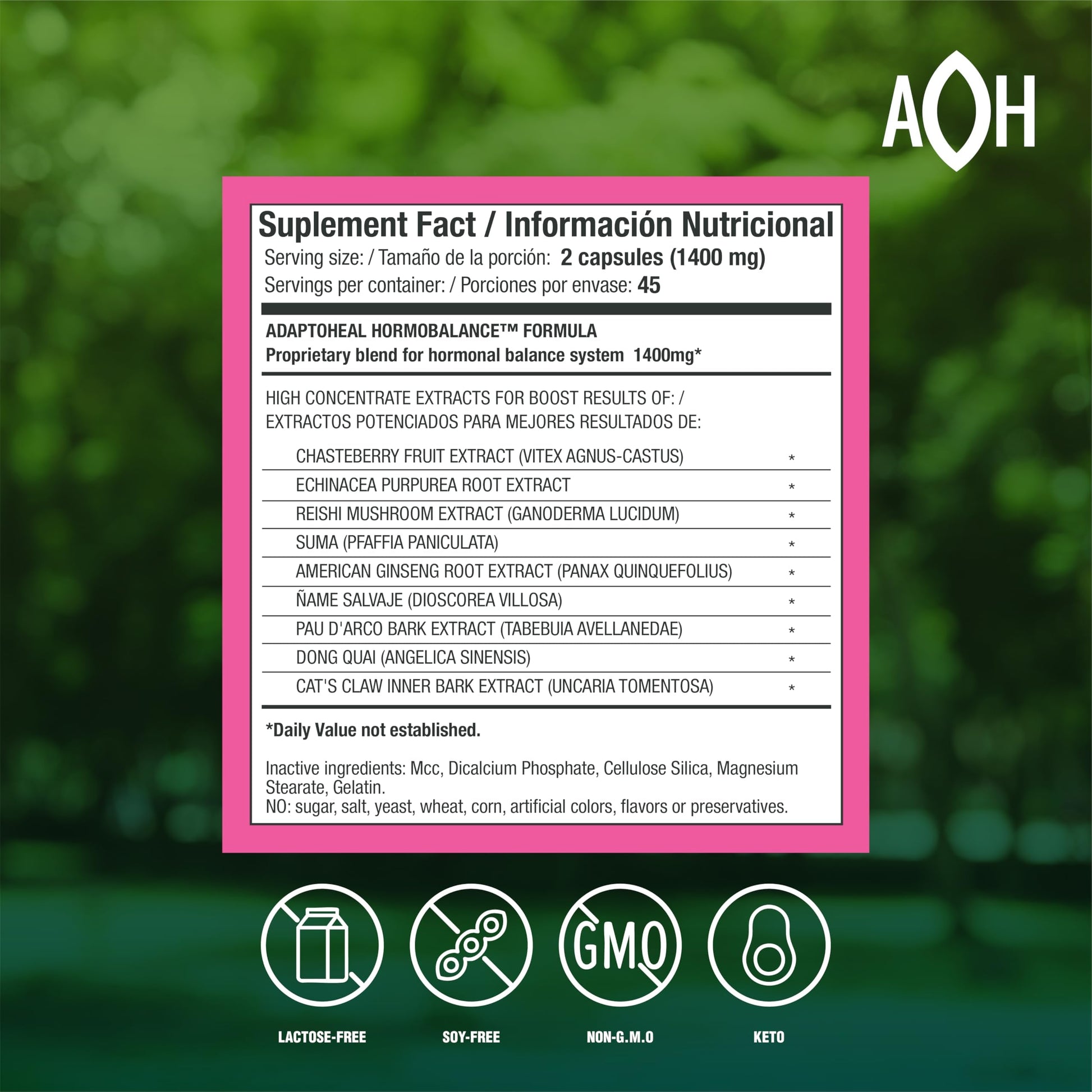 Hormone Balance for Women – Menopause & PMS Support Supplement – Adaptogens for Female Balance & Wellness – 90 Vegan Capsules ADAPTOHEAL buy supplements canada