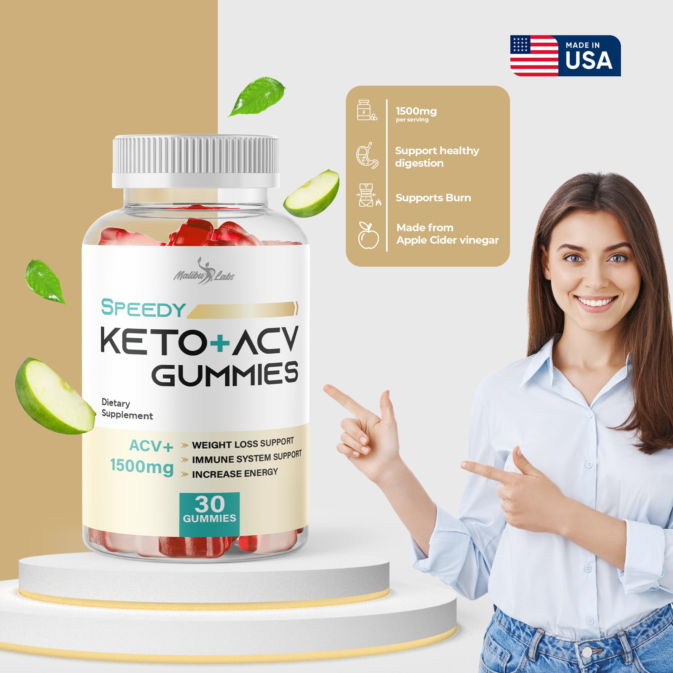 Speedy Keto acv Gummies- 1500mg Once a Day Keto Bites, Time Released Advanced Ketogenic Malibu Labs buy supplements canada