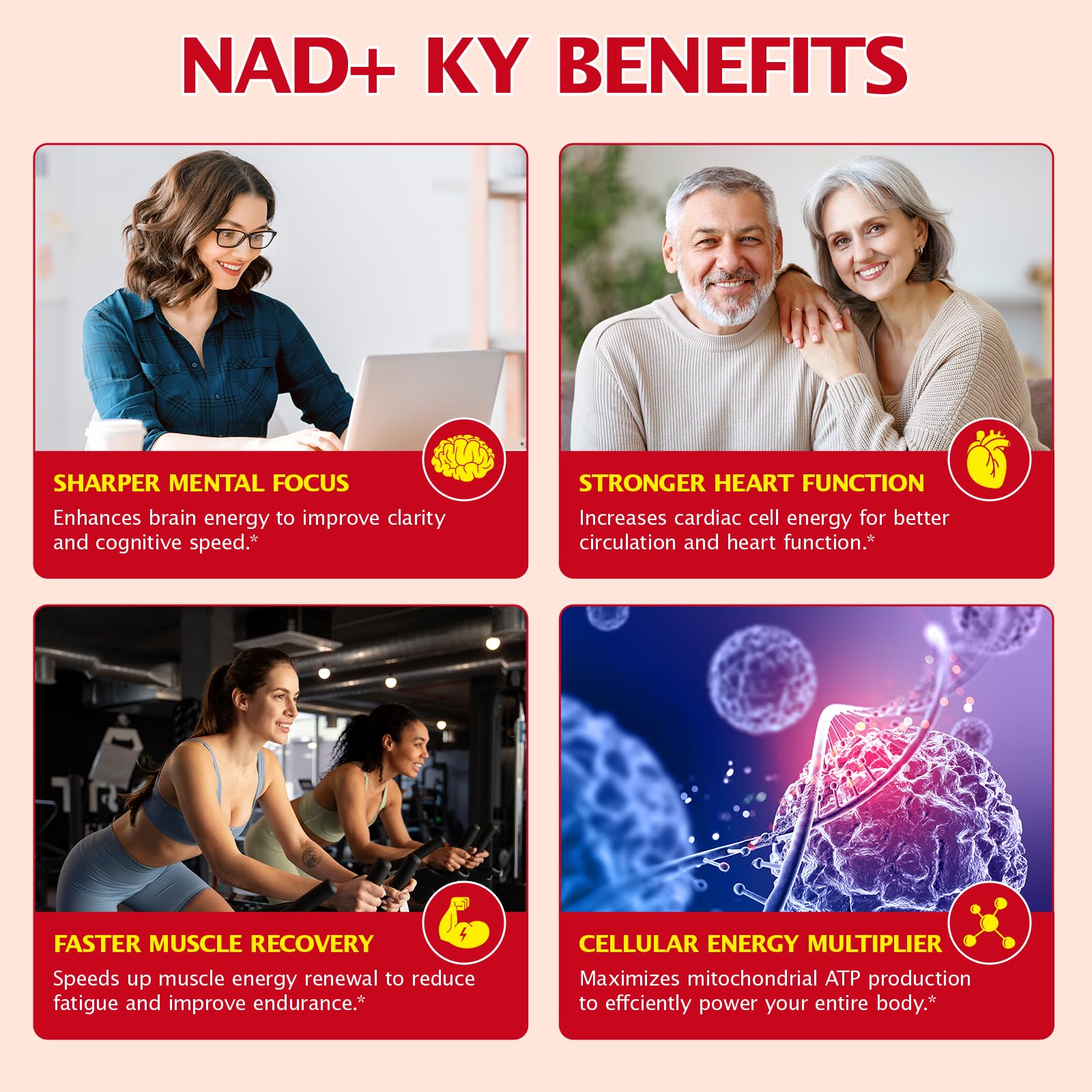KITNOBLIS NAD+ Supplement for Women 1000mg - High Potency Cellular Energy Booster with PQQ, Resveratrol - Health, Anti-Aging Support （21pcs） KITNOBLIS buy supplements canada