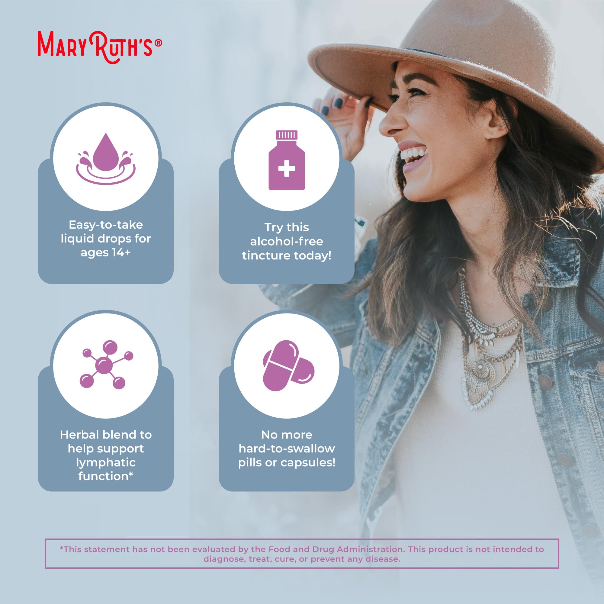 Lymphatic Support Drops by MaryRuth's | USDA Organic Lymphatic Cleanse Immune Support Supplement| Lymphatic Support with Echinacea & Elderberry | Blue Vervain | Vegan | Non-GMO | 30 Servings MARYRUTH'S buy supplements canada