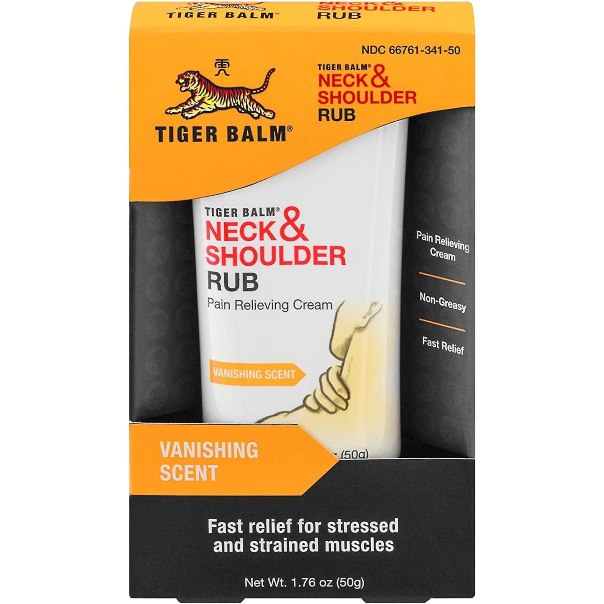 Tiger Balm Neck & Shoulder Rub Vanishing Scent 1.76 oz Tiger Balm buy supplements canada