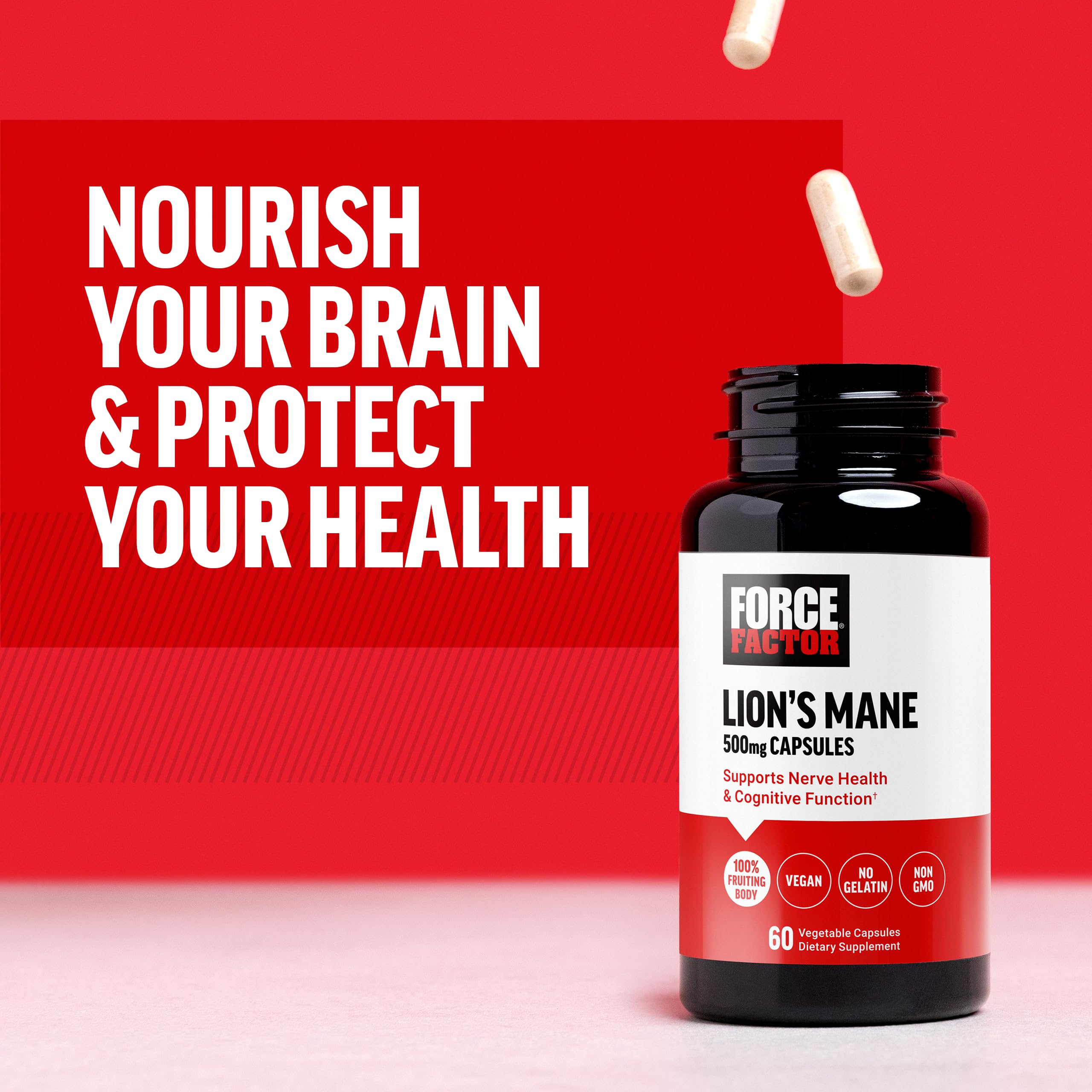 Force Factor Lion’s Mane Supplement Capsules, Memory & Focus Supplement Force Factor buy supplements canada